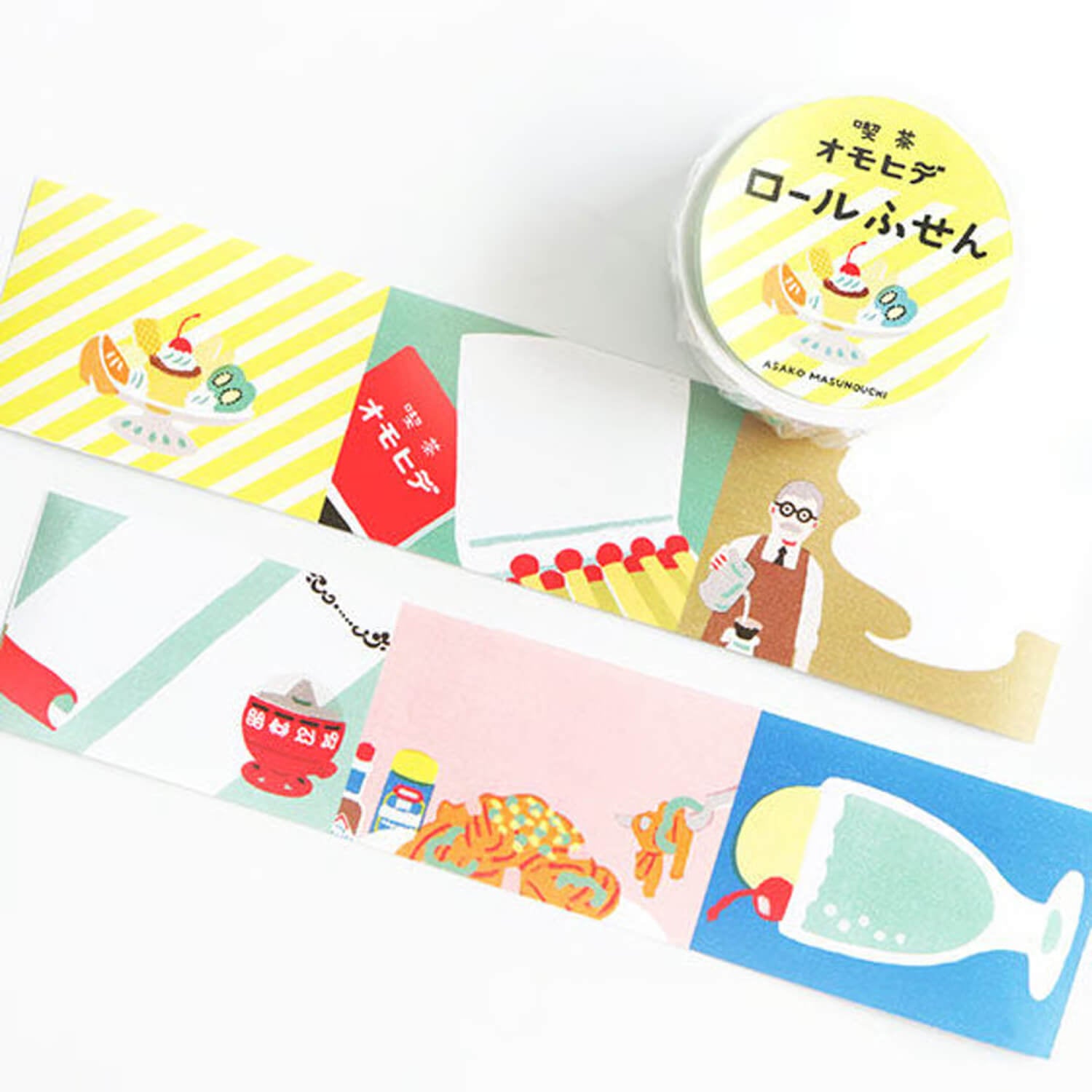 Tegamisha x Asako Masunouchi Roll Sticky Notes – Master’s Recommendations