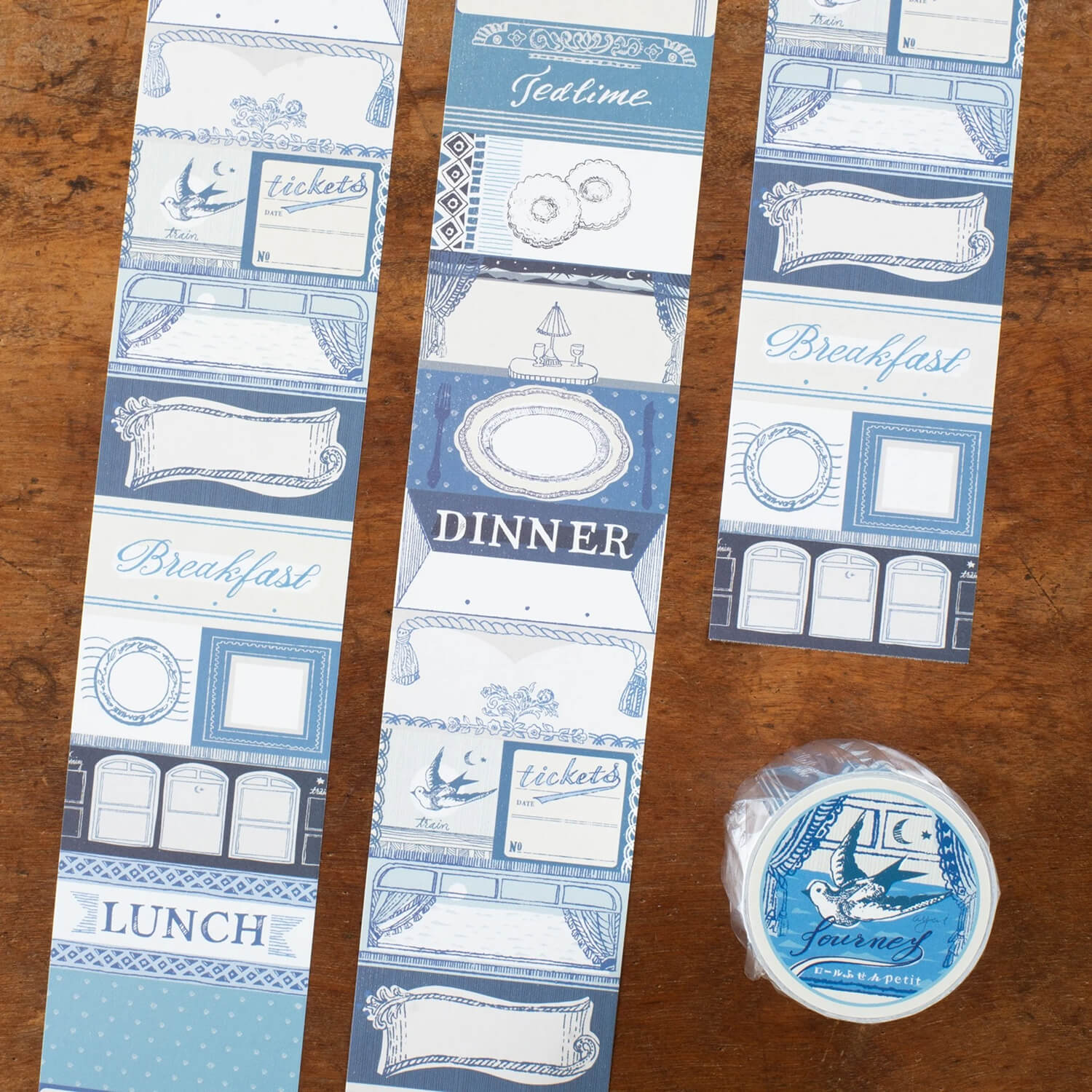 Tegamisha x Aya Inoue Petit Roll Sticky Notes – Journey