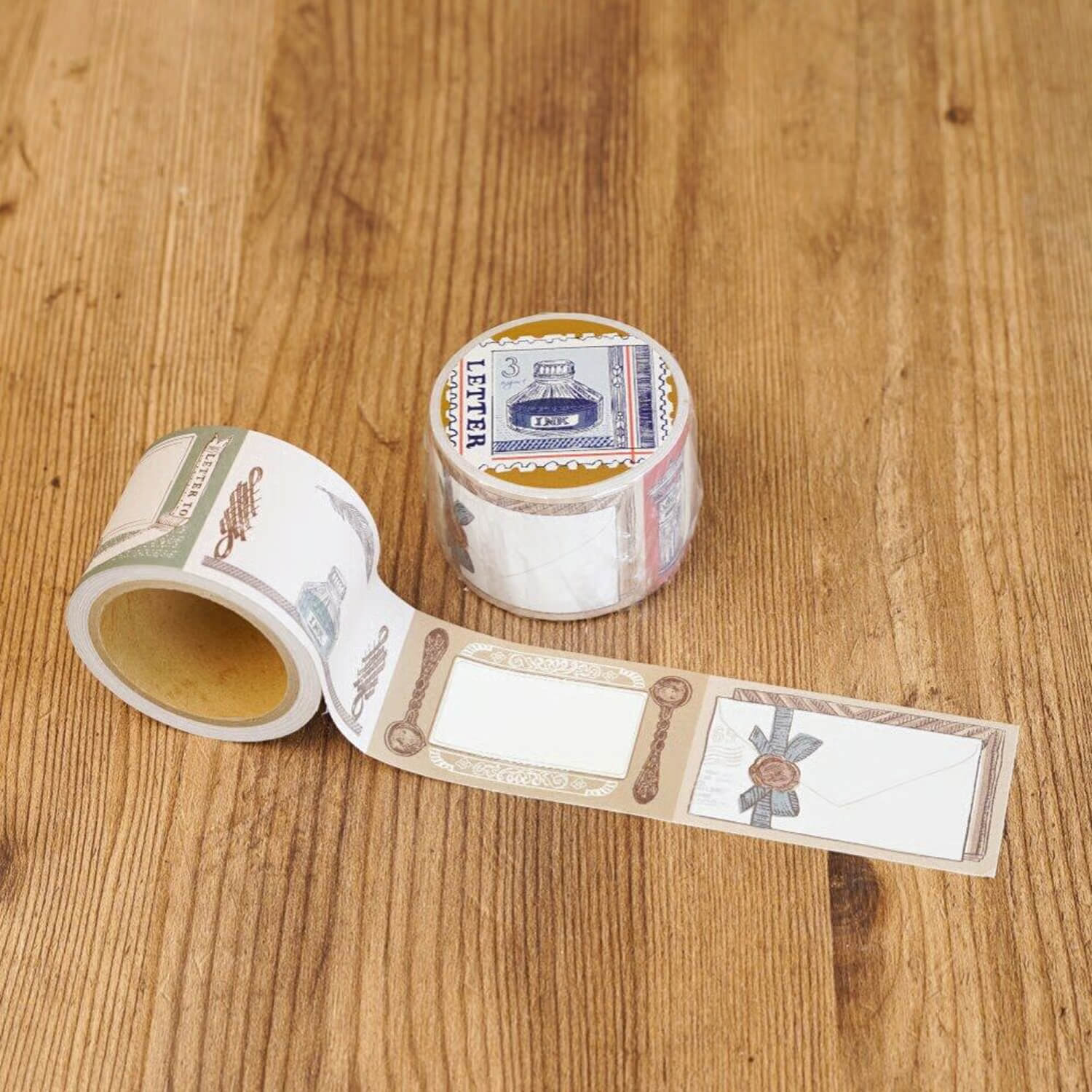 Tegamisha x Aya Inoue Square Roll Sticky Notes Sample Set