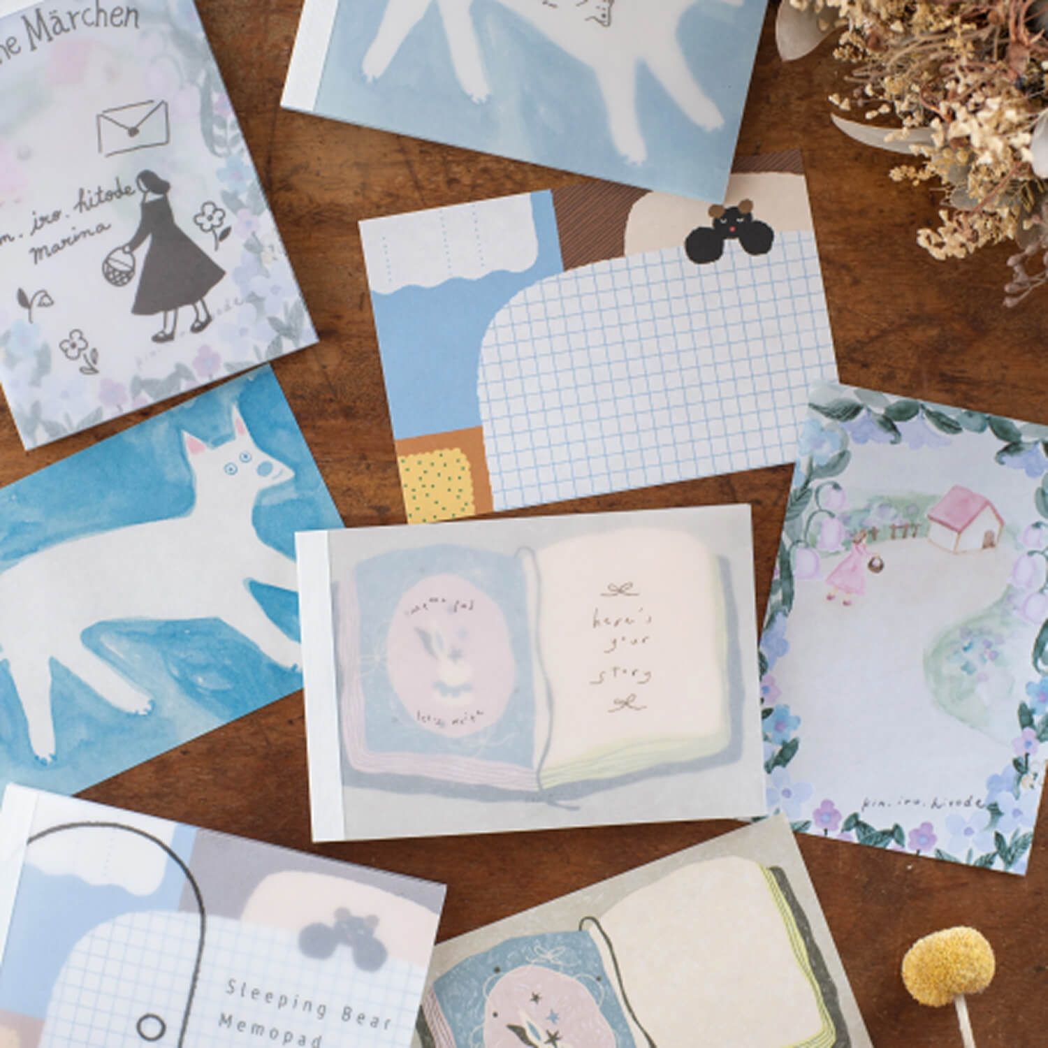 Tegamisha x Bighands Memo Pad – Here's Your Story