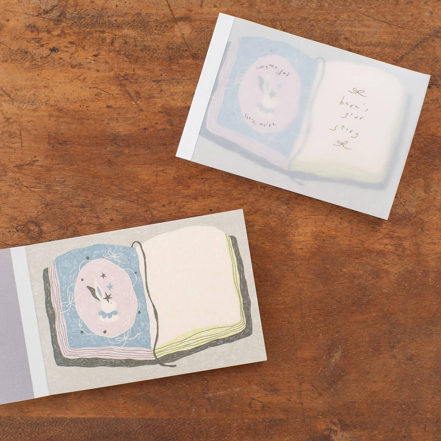 Tegamisha x Bighands Memo Pad – Here's Your Story