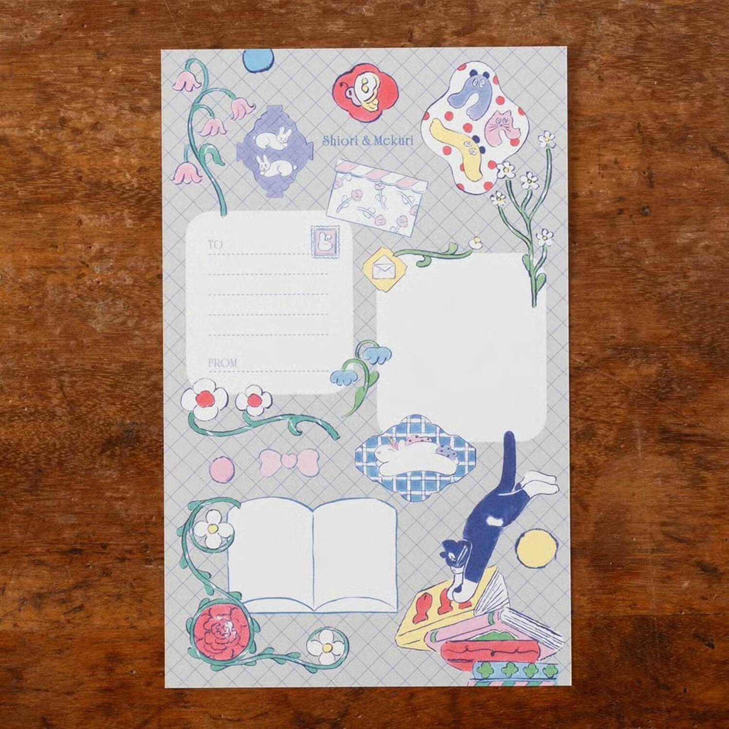 Tegamisha x Heisuke Kitazawa Pocket Memo – Shiori and Mekuri
