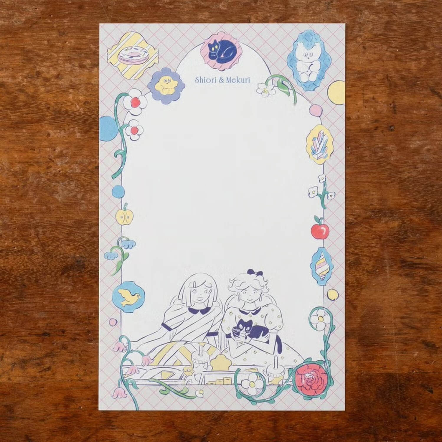 Tegamisha x Heisuke Kitazawa Pocket Memo – Shiori and Mekuri