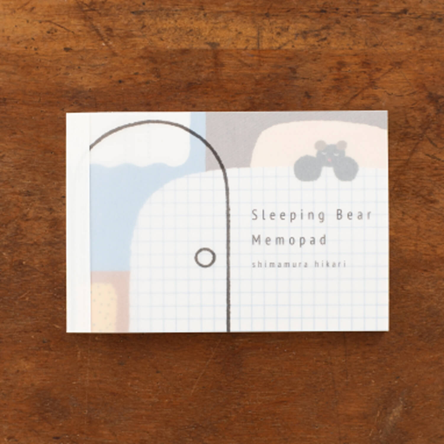 Tegamisha x Hikari Shimamura Memo Pad – Sleeping Bear Memo Pad