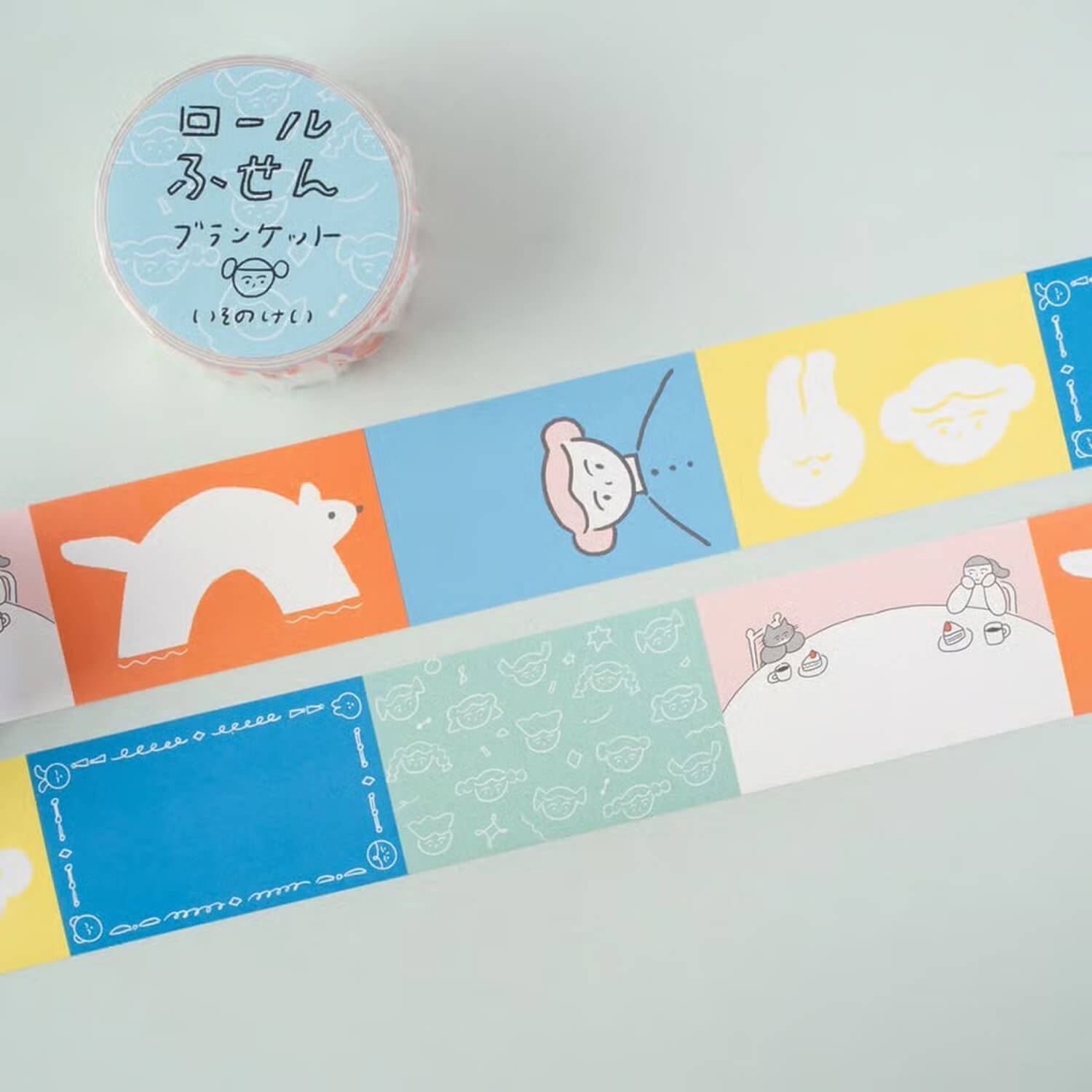 Tegamisha x Kei Isono Roll Sticky Notes – Blanket