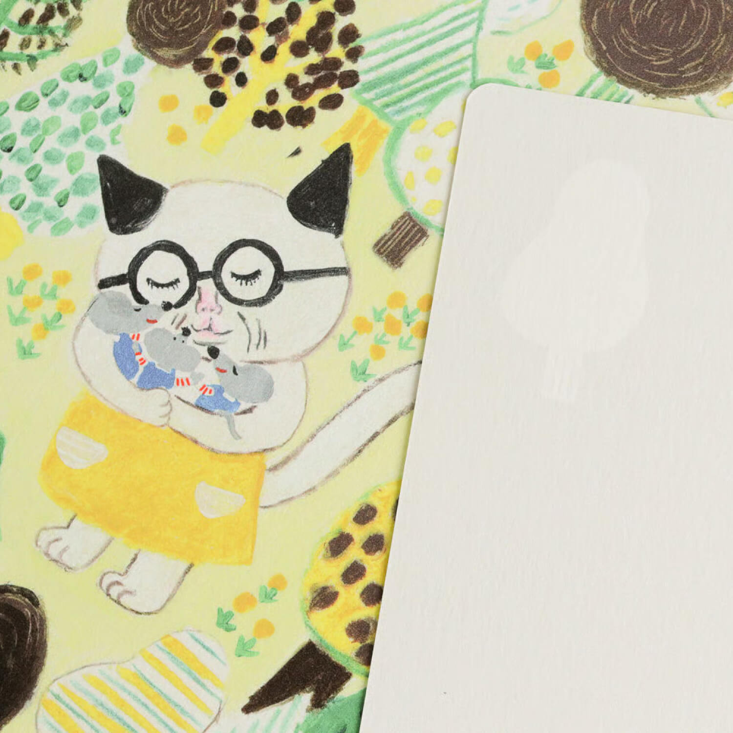 Tegamisha x Keiko Shibata Postcard – Meganeko