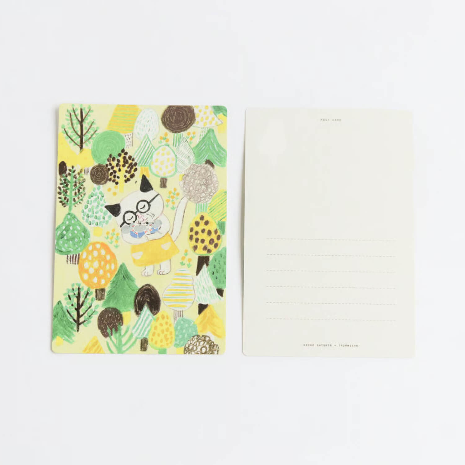 Tegamisha x Keiko Shibata Postcard – Meganeko