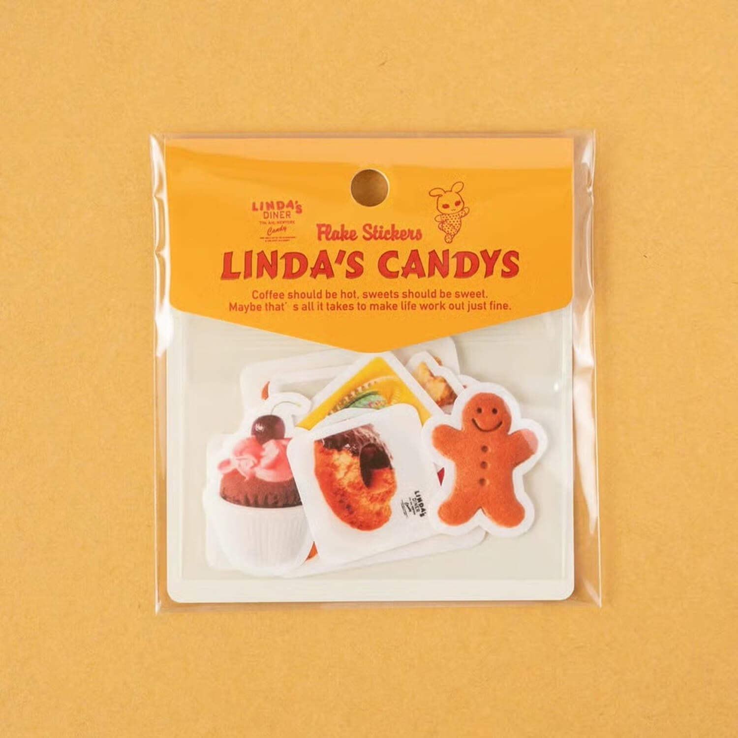 Tegamisha x LINDA TOKYO Flake Stickers – LINDA’S CANDYS