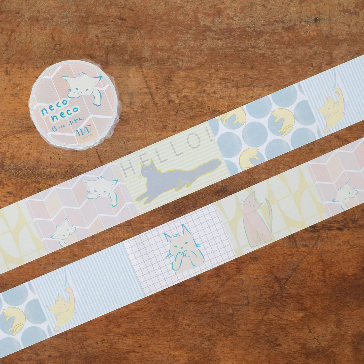 Tegamisha x MA7stamp Roll Sticky Notes – neco neco