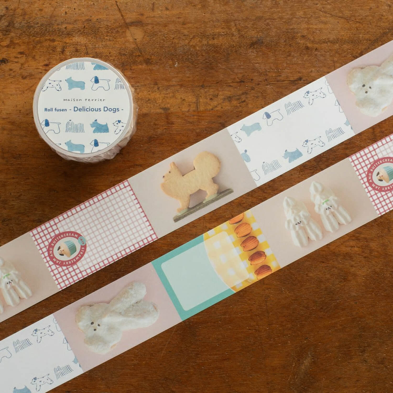 Tegamisha x Maison terrier Roll Sticky Notes – Sweets Dogs