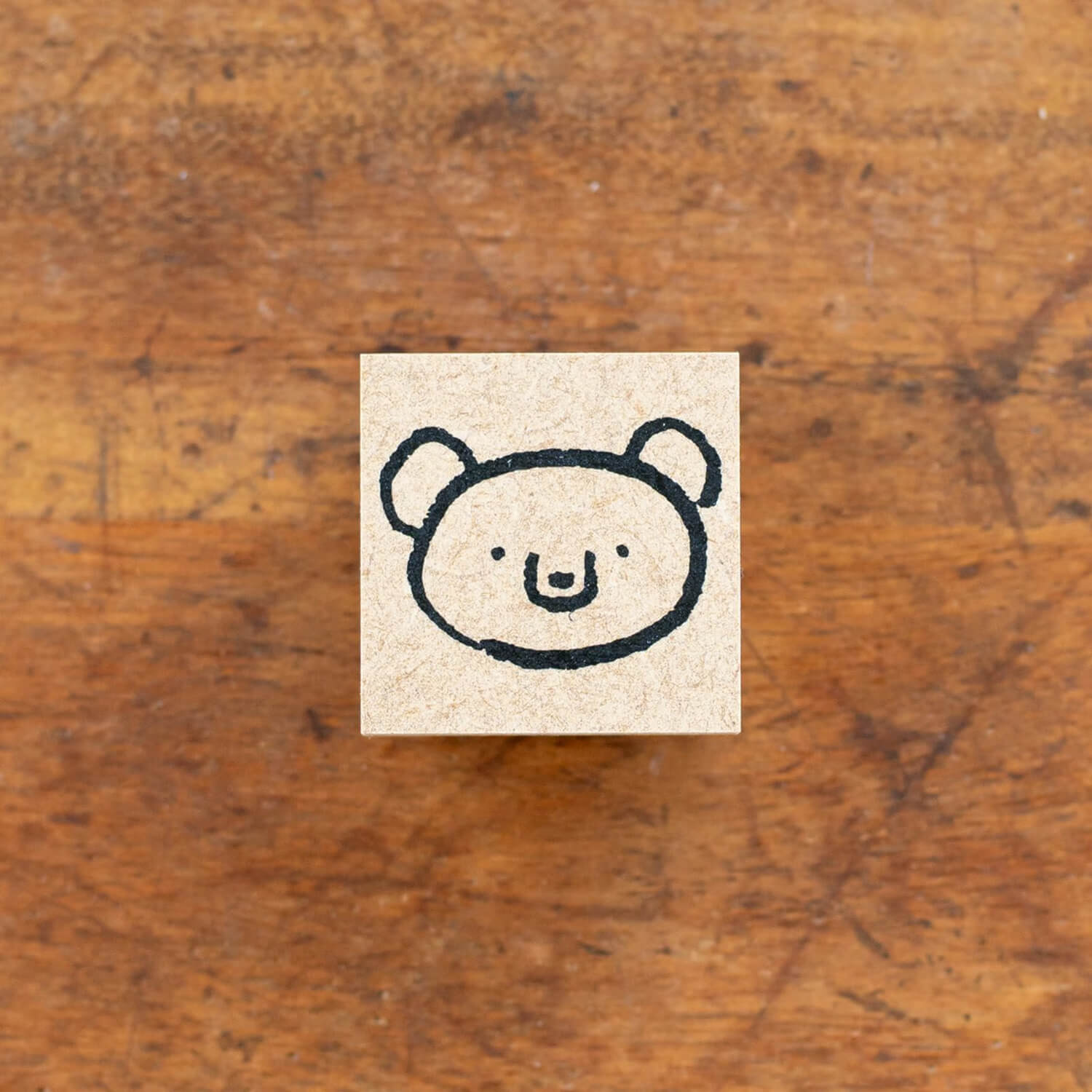 Tegamisha x Masao Takahata Stamp – Bear Face