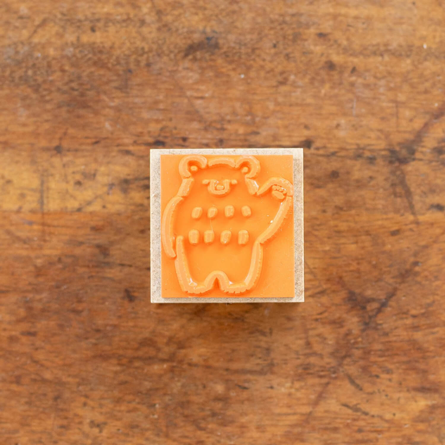 Tegamisha x Masao Takahata Stamp – Waving Bear