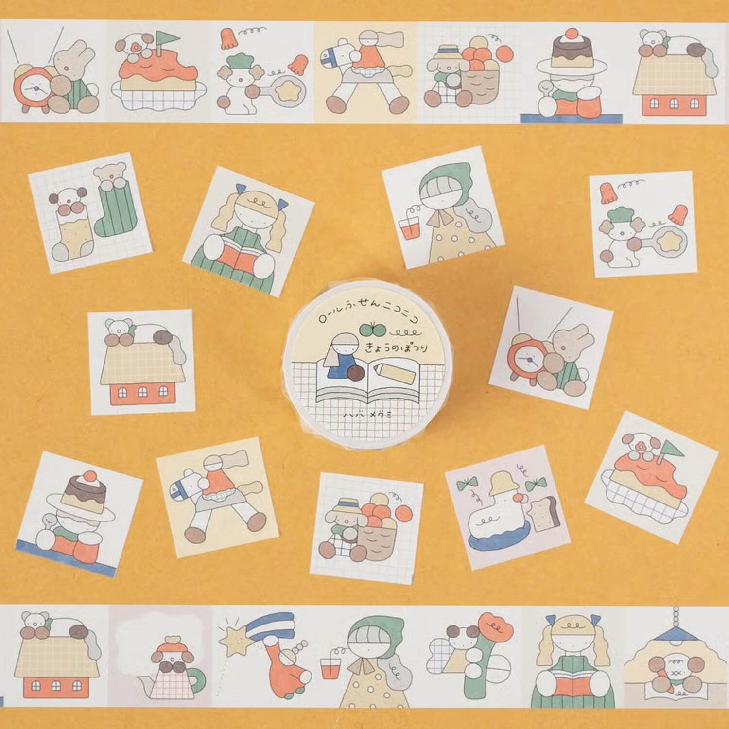 Tegamisha x Megumi Haba Nico Nico Roll Sticky Notes – Today’s Little Thought