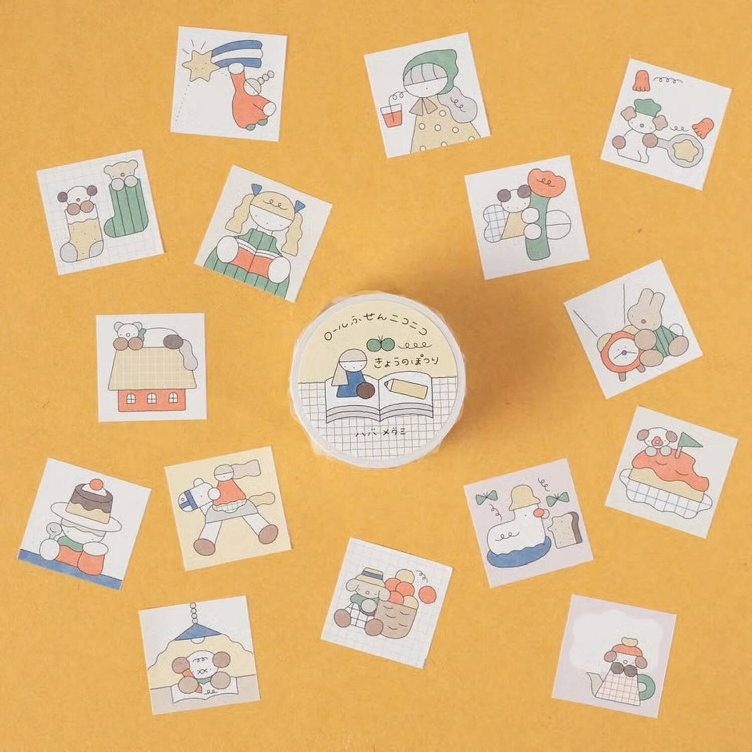 Tegamisha x Megumi Haba Nico Nico Roll Sticky Notes – Today’s Little Thought