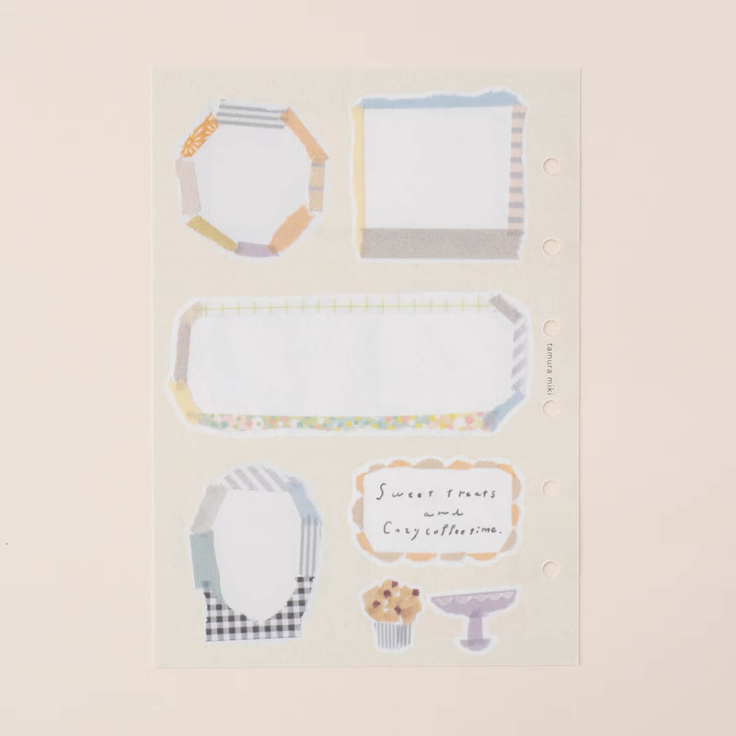 Tegamisha x Miki Tamura Binder Memo Refill – Pictures