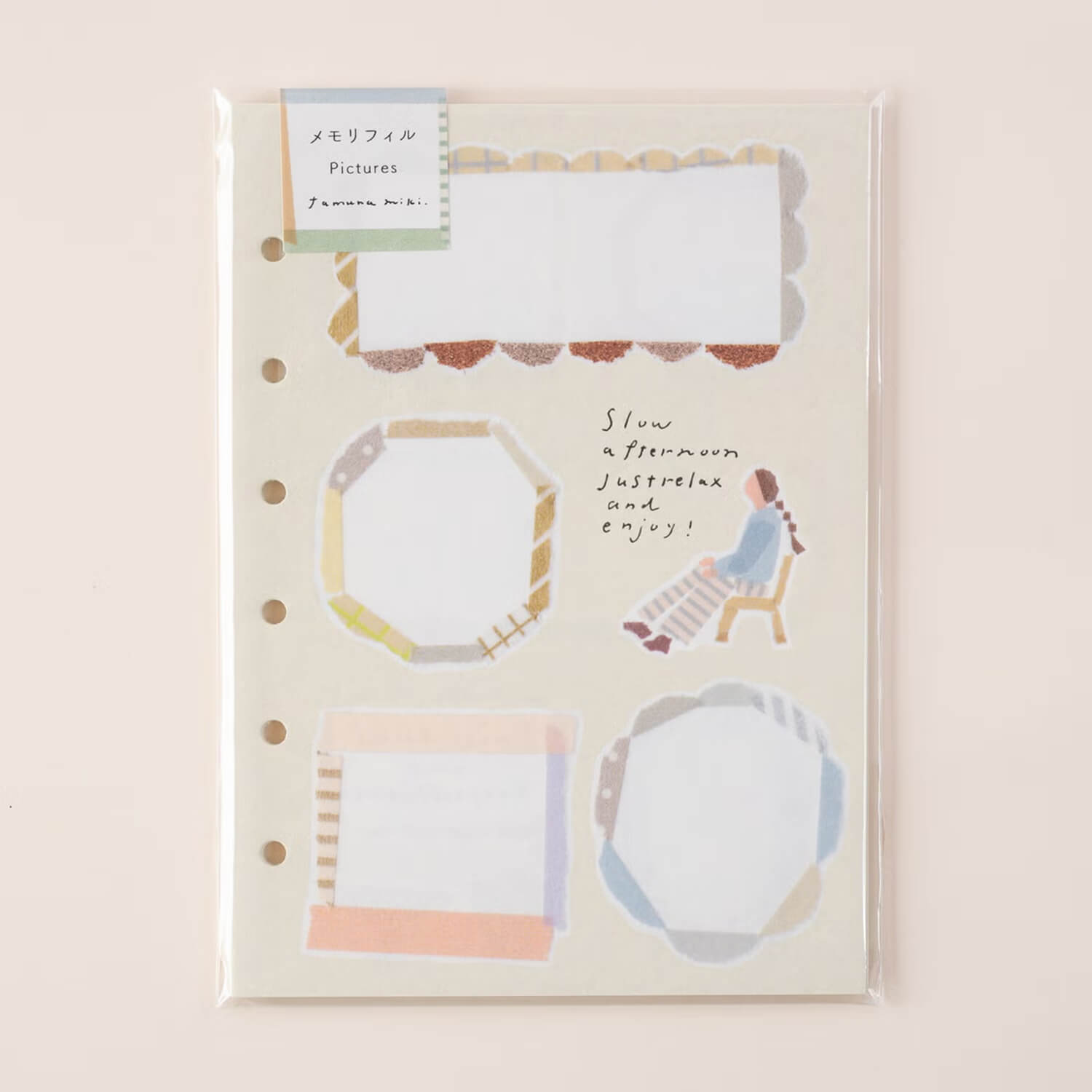 Tegamisha x Miki Tamura Binder Memo Refill – Pictures