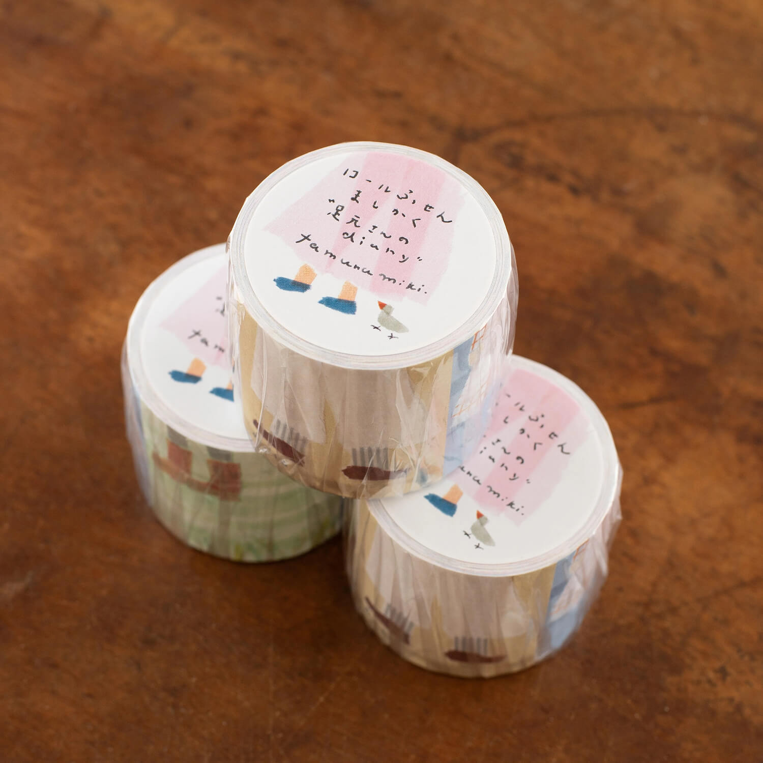 Tegamisha x Miki Tamura Square Roll Sticky Notes – Ashimoto-san’s Diary