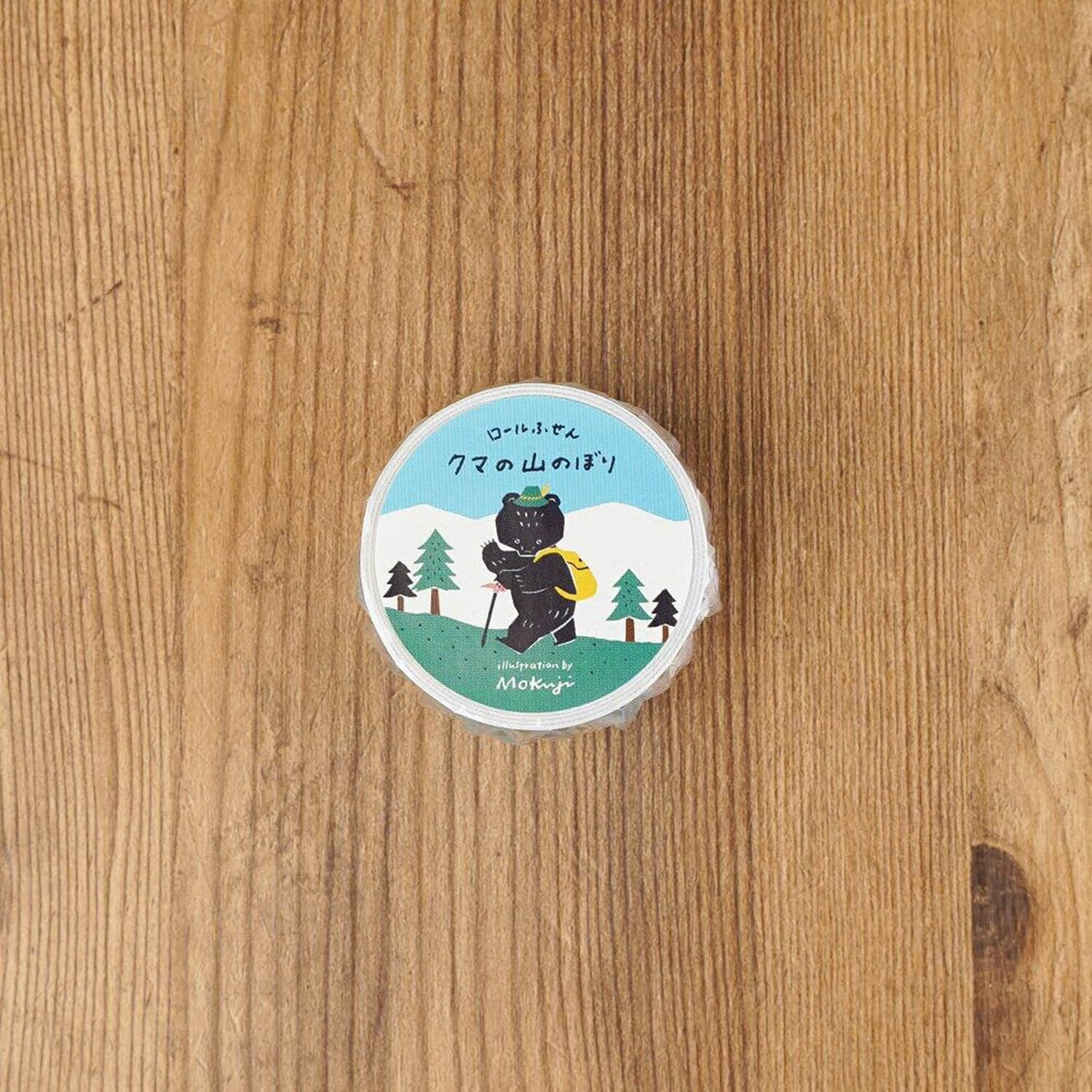 Tegamisha x Mokuji Roll Sticky Notes – Bear Mountain Climb