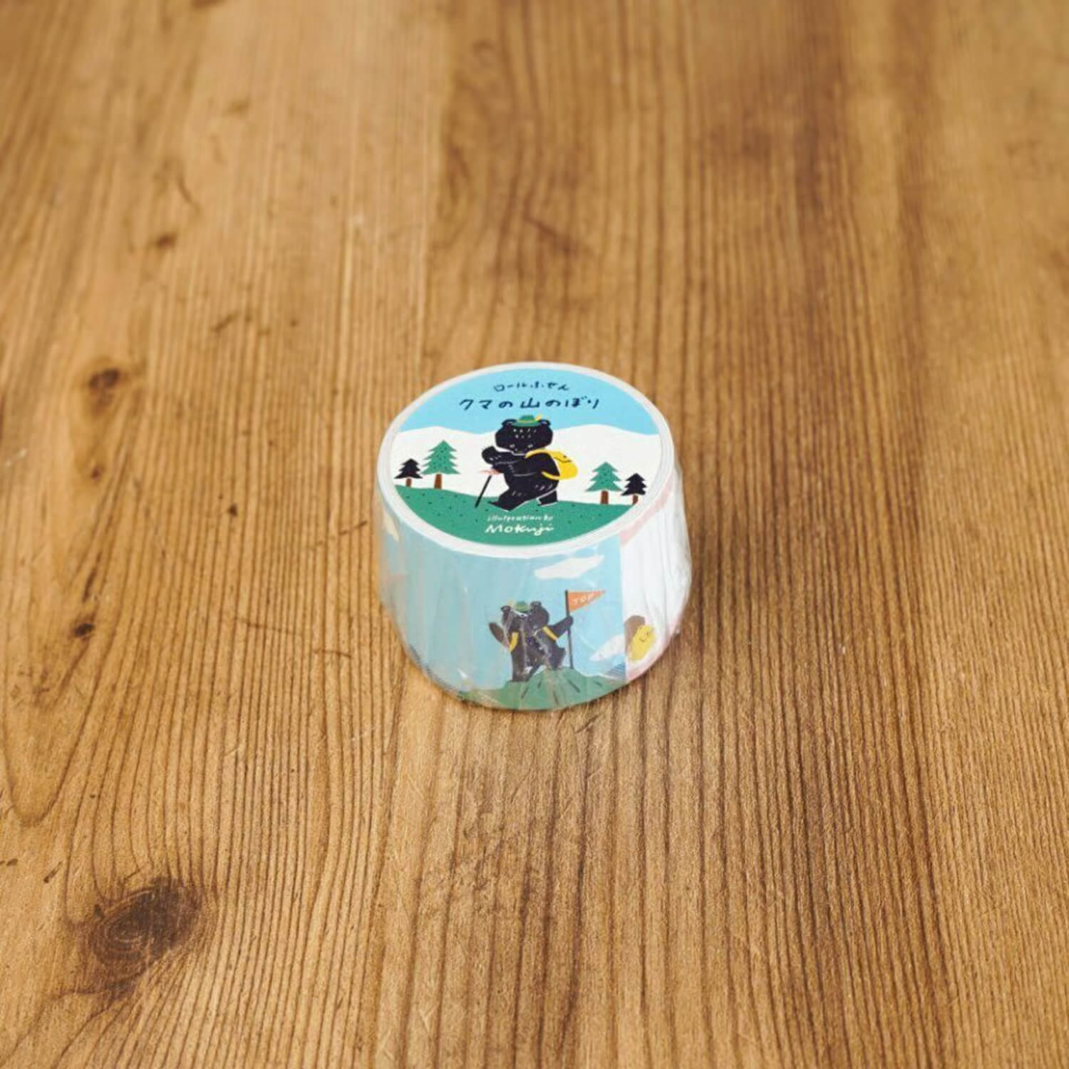 Tegamisha x Mokuji Roll Sticky Notes – Bear Mountain Climb