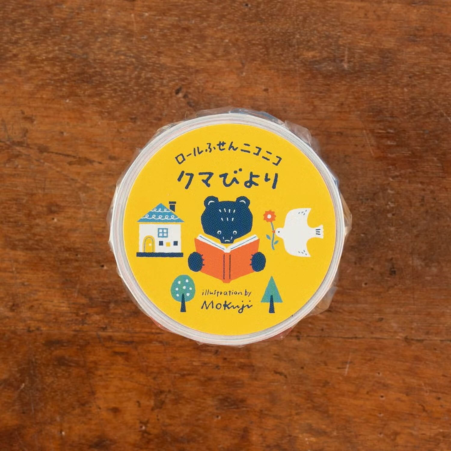 Tegamisha x Mokuji Roll Sticky Notes – Kuma Biyori