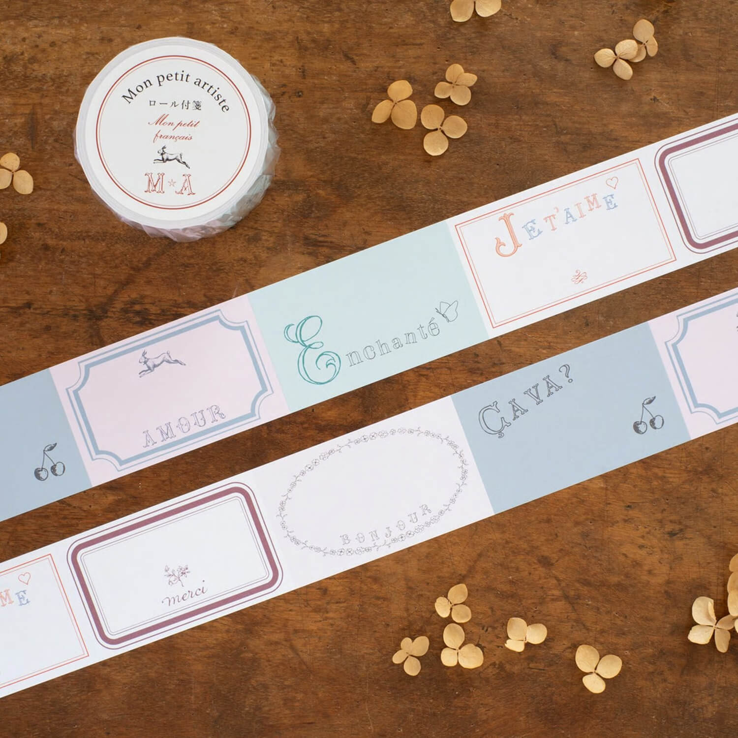 Tegamisha x Mon petit artiste Roll Sticky Notes – Mon petit français