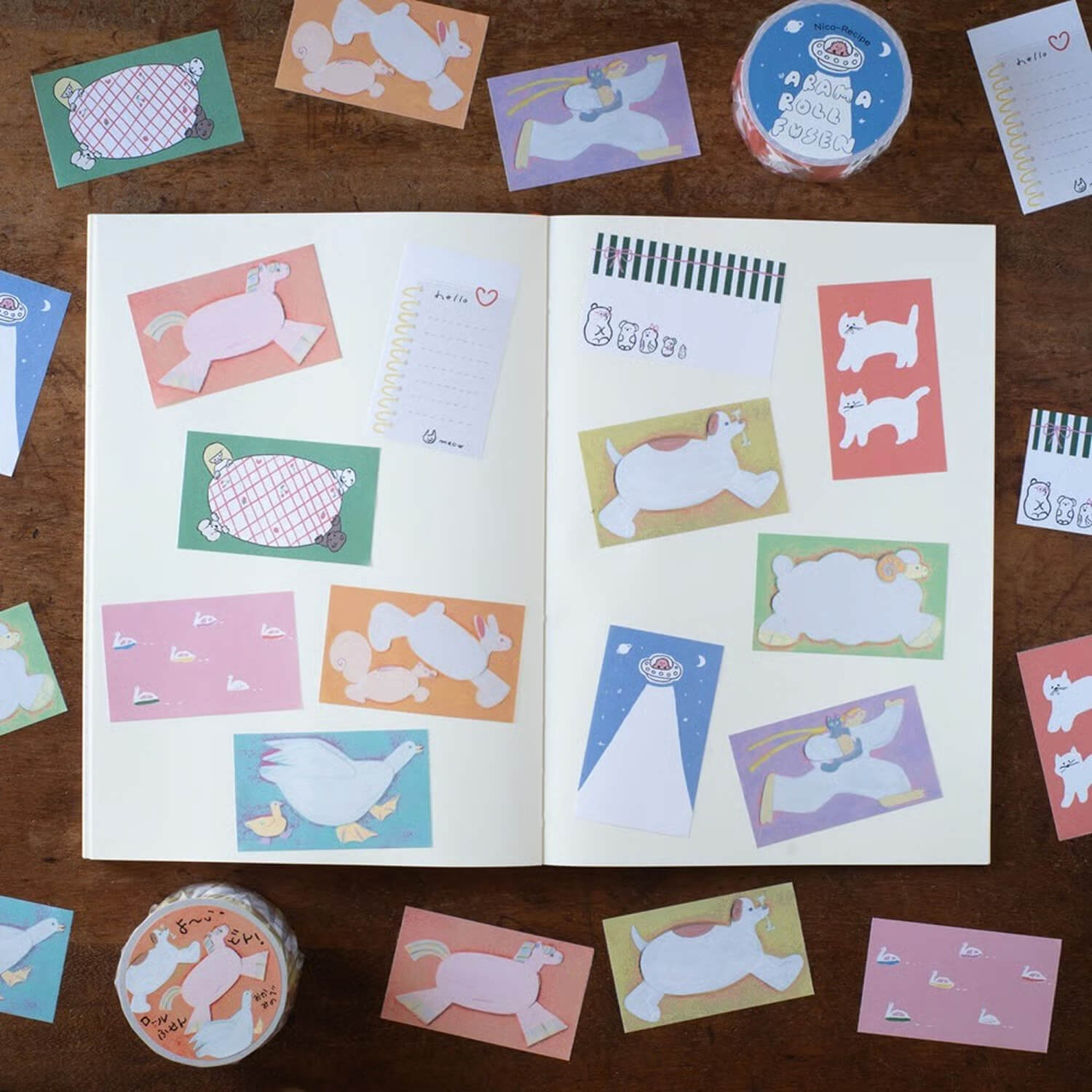 Tegamisha x Nico-Recipe Roll Sticky Notes – ARAMA ROLLFUSEN