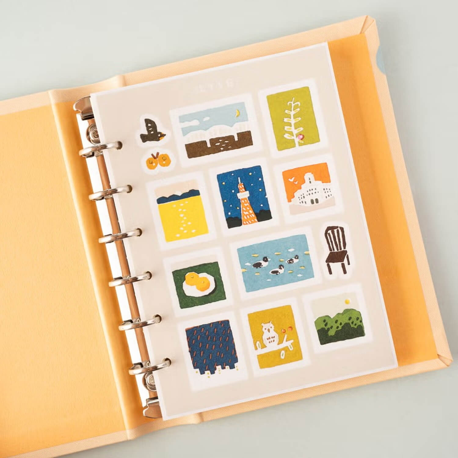 Tegamisha x Okawa Nanako Stickers – Traveling Day