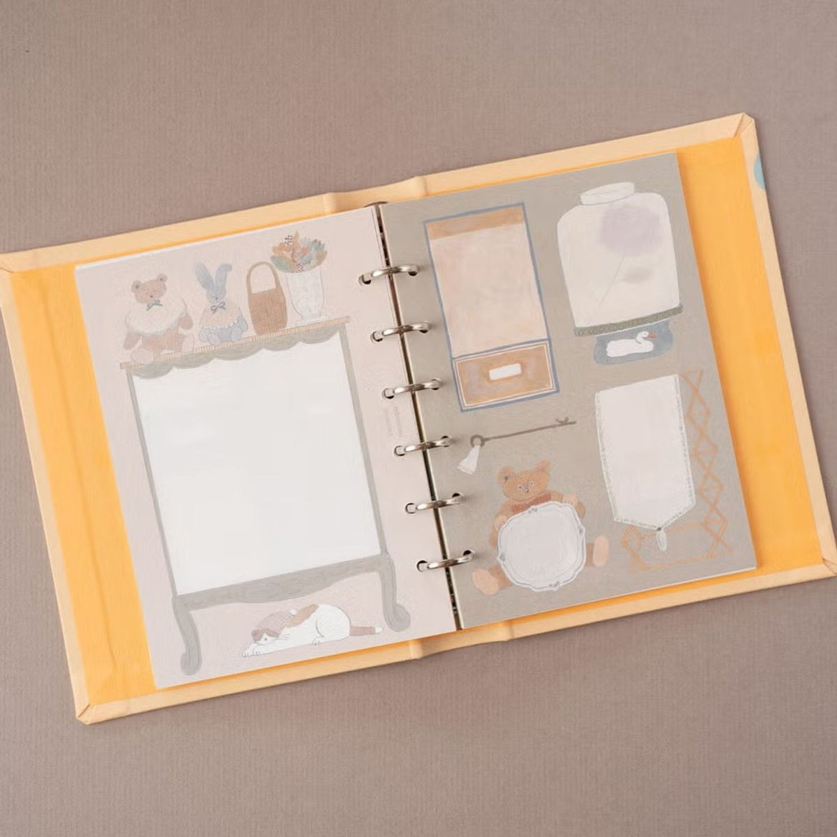 Tegamisha x Tobimatsu Shoichiro Mini 6 Memo Refills – antique
