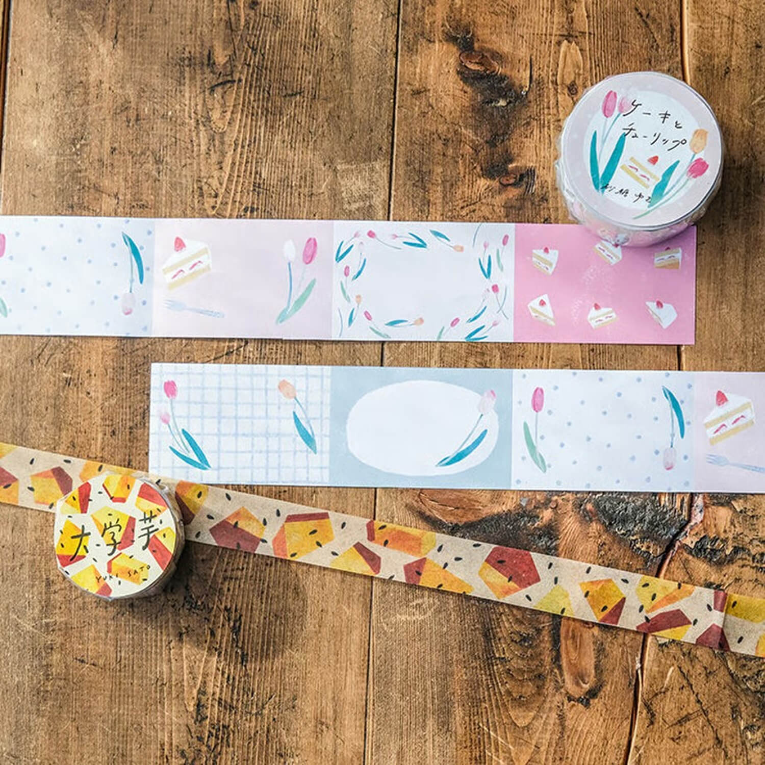 Tegamisha x Yuki Sato Roll Sticky Notes – Cake and Tulips