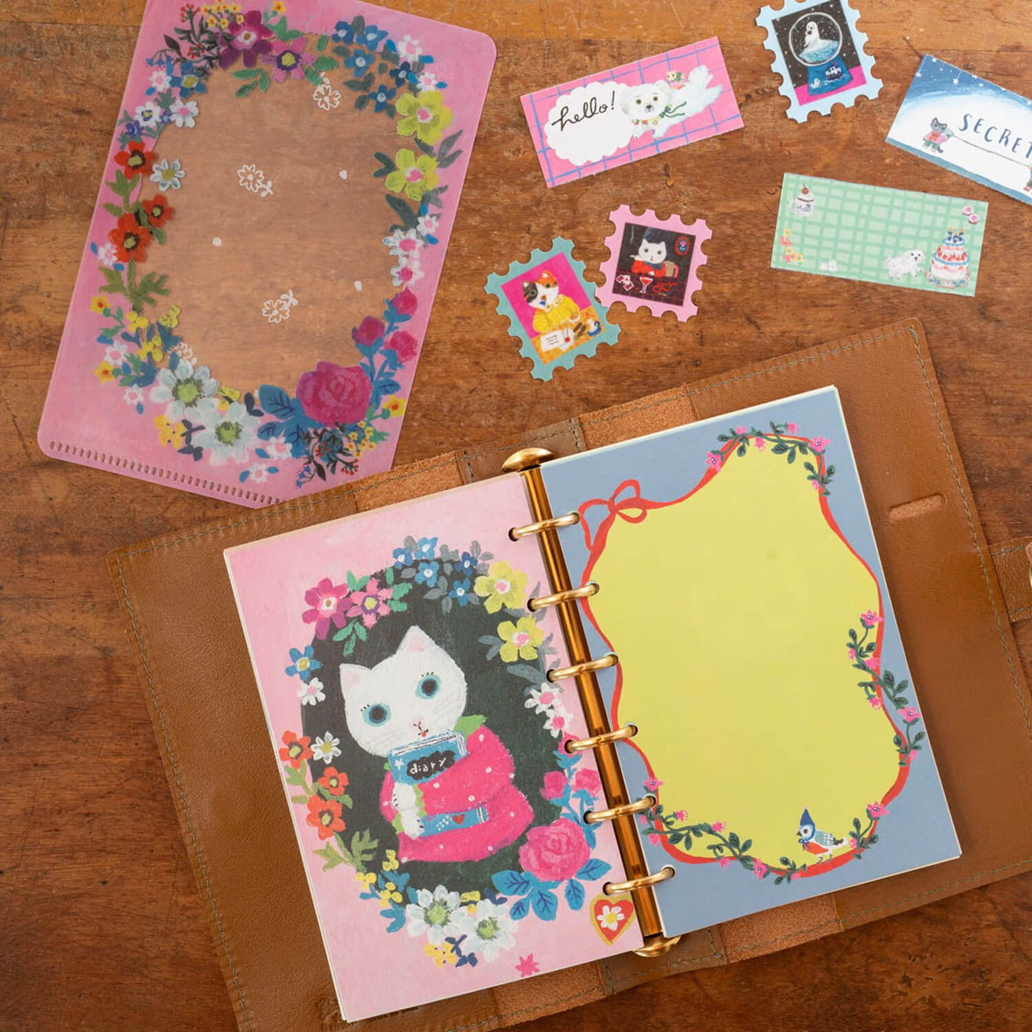 Tegamisha x Yumi Kitagishi Pocket Memo – Shironeko Diary