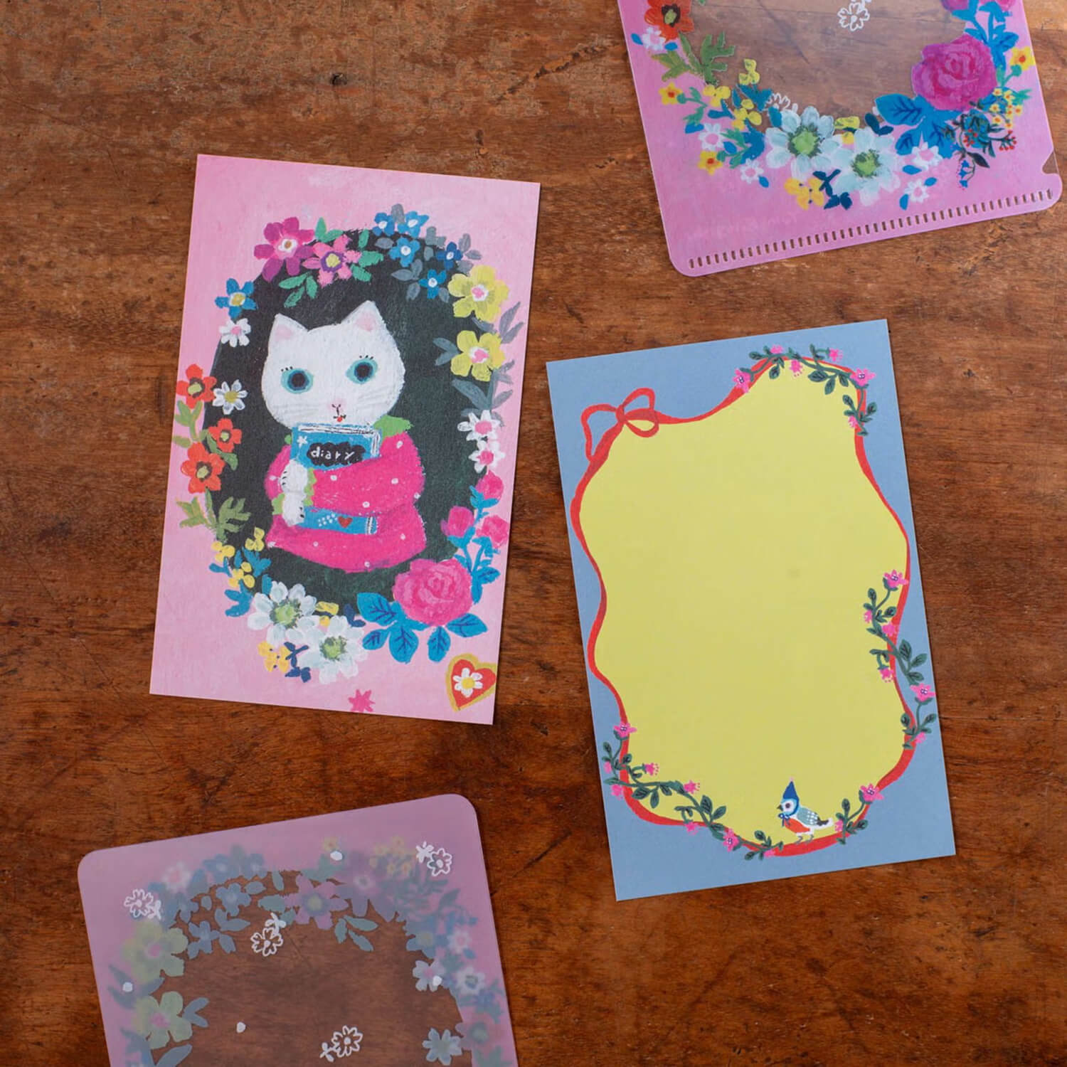 Tegamisha x Yumi Kitagishi Pocket Memo – Shironeko Diary