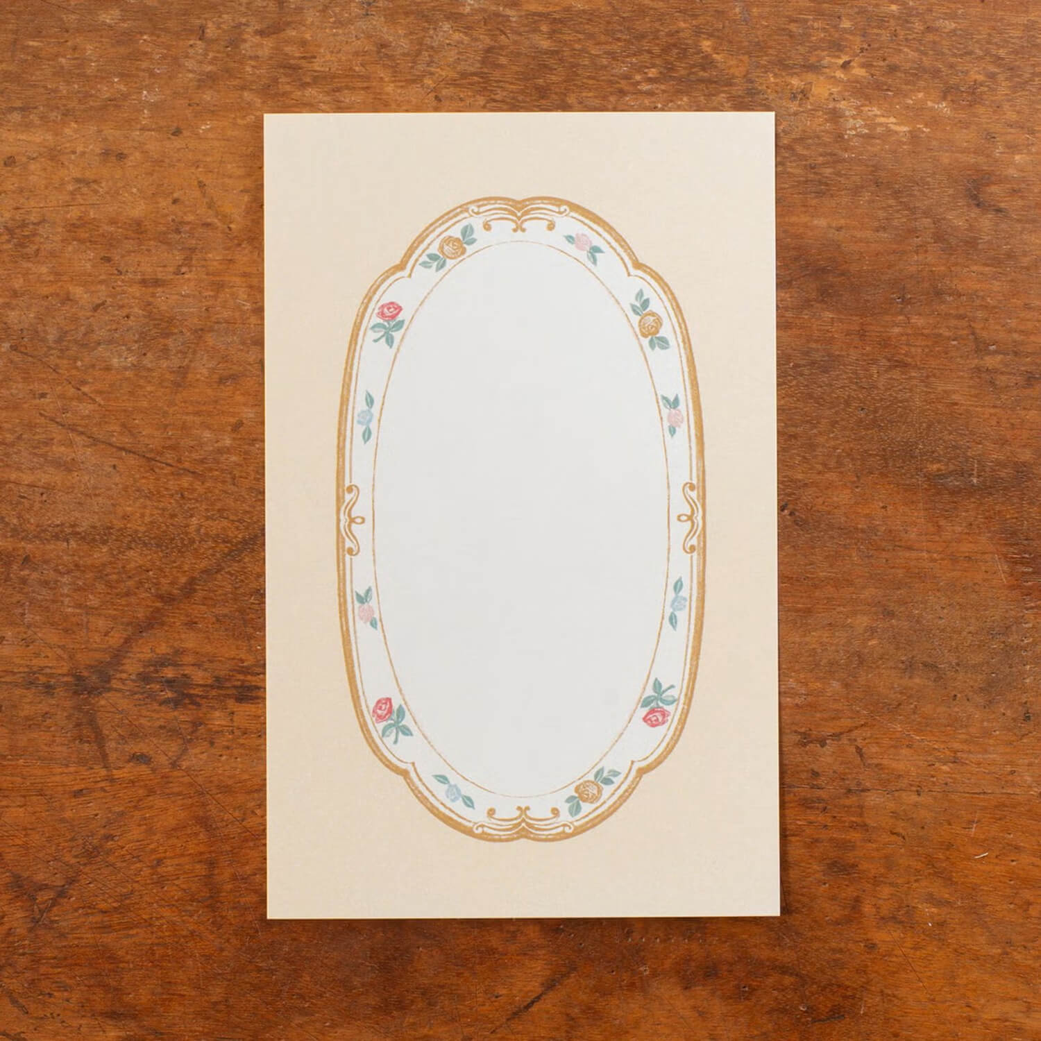 Tegamisha x à la car-do Pocket Memo – Floral Plate