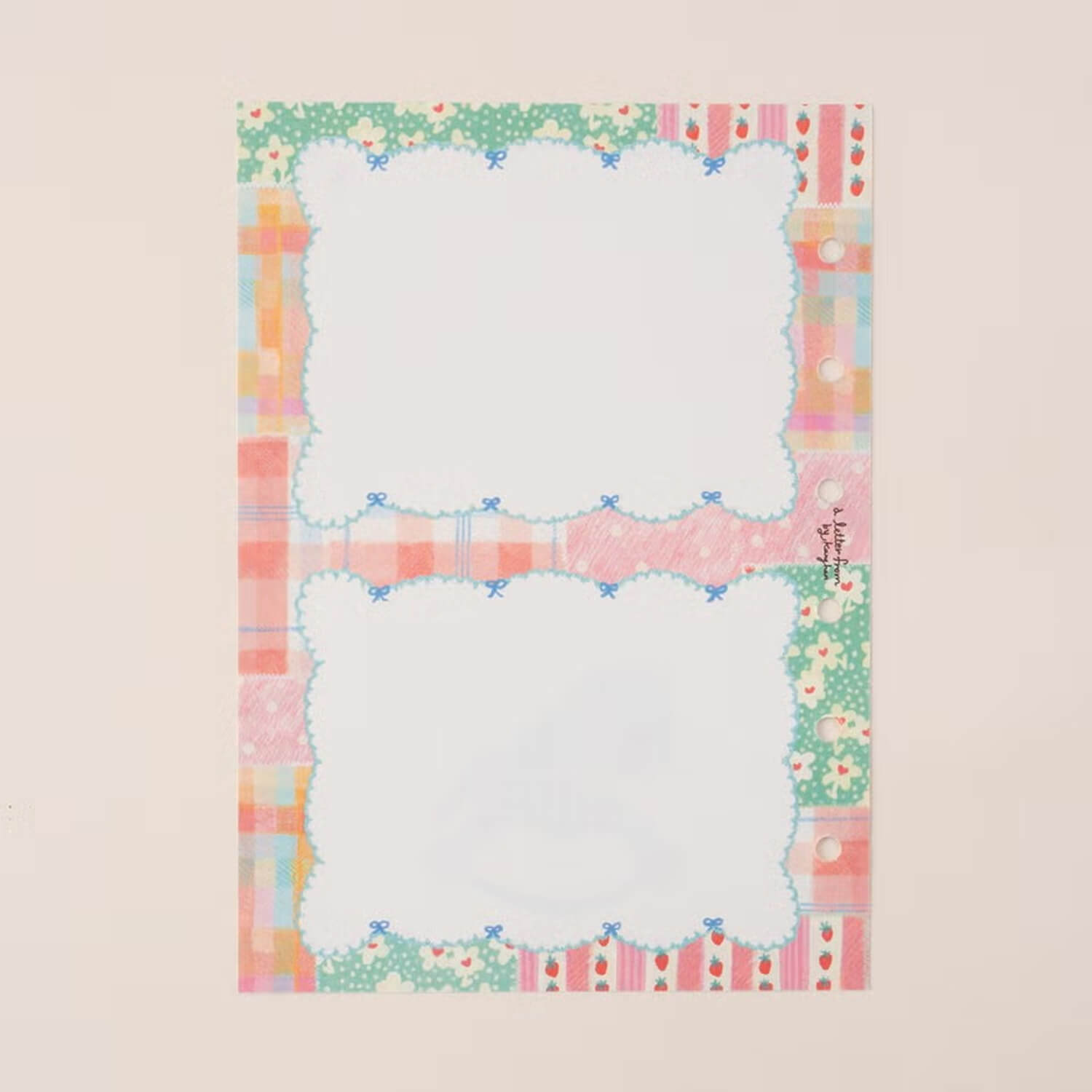 Tegamisha x a letter from Binder Memo Refill – Sweet Dream