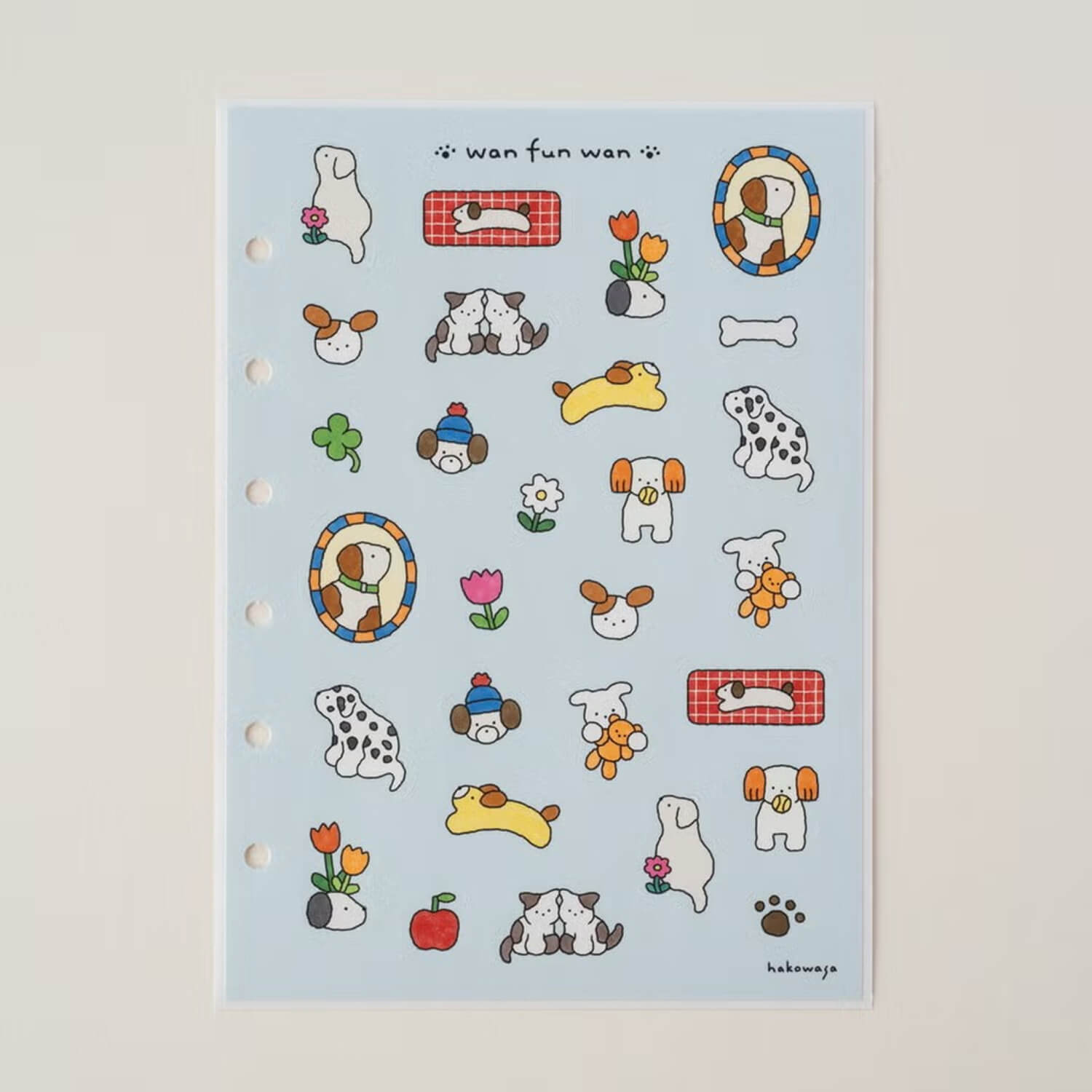 Tegamisha x hakowasa Stickers – Wan Fun Wan