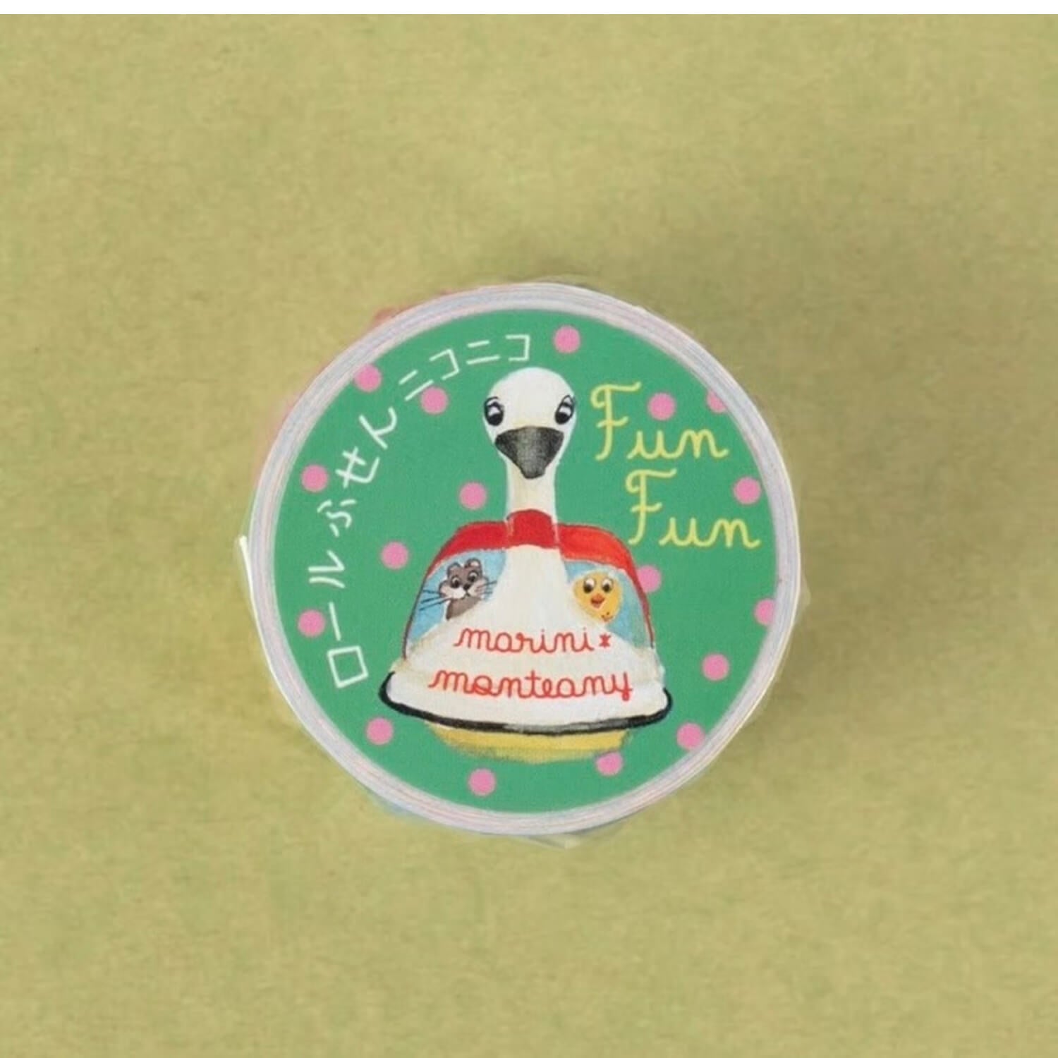 Tegamisha x marini monteany Nico Nico Roll Sticky Notes – Fun Fun