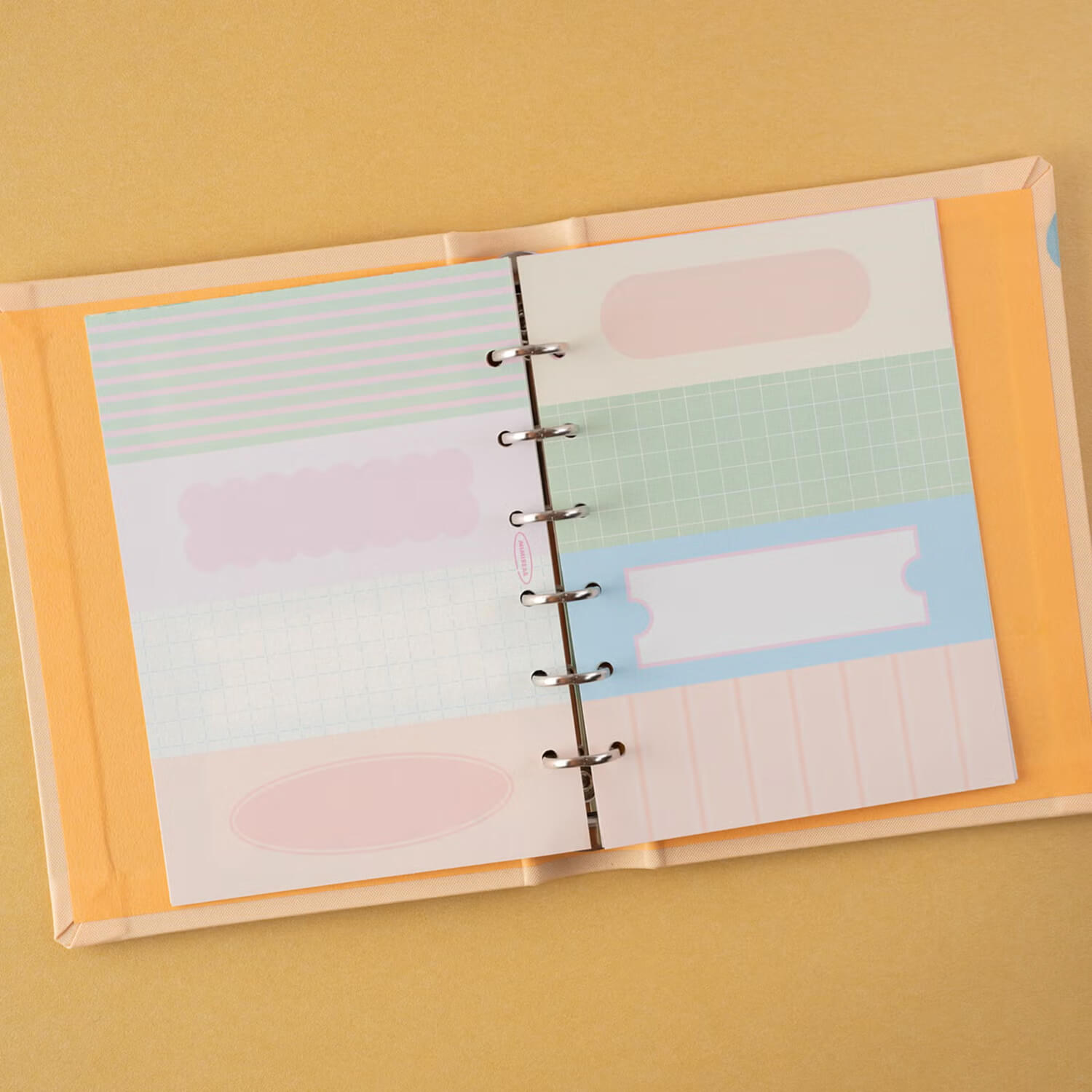 Tegamisha x mimibear Binder Memo Refill – Honey