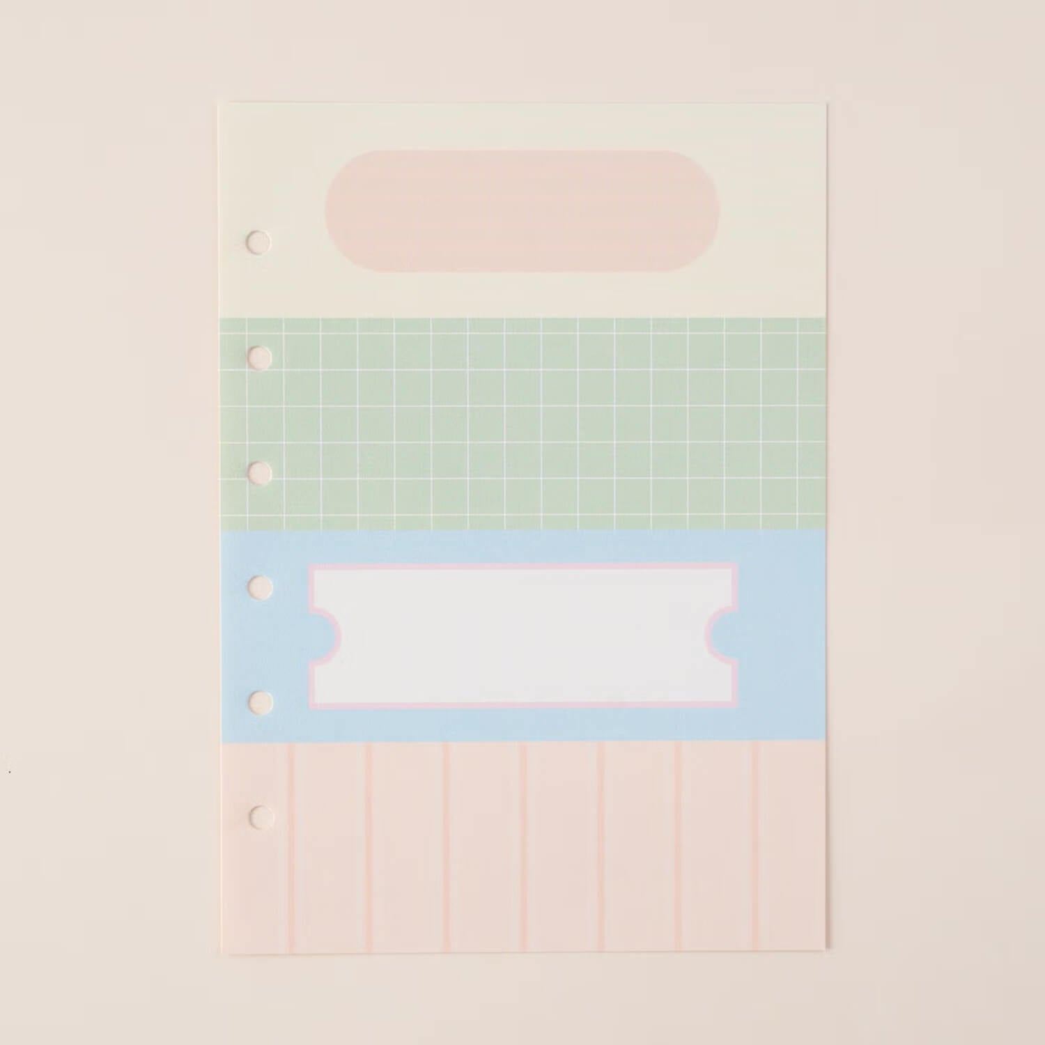 Tegamisha x mimibear Binder Memo Refill – Honey