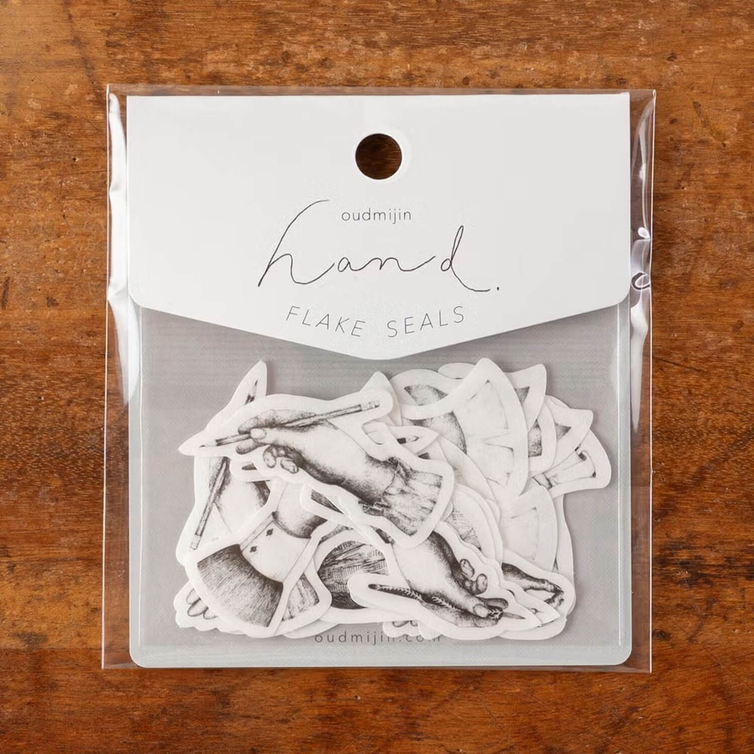 Tegamisha x oudmijin Flake Stickers – Hand