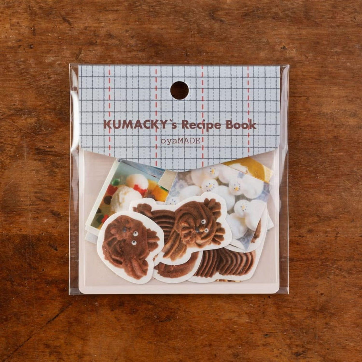 Tegamisha x oyaMADE Flake Stickers – KUMACKY's Recipe Book