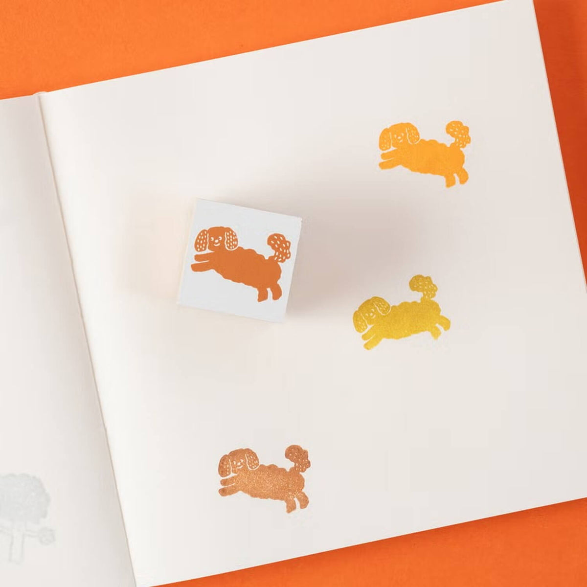 Tegamisha x oyaMADE Rubber Stamp – Woof