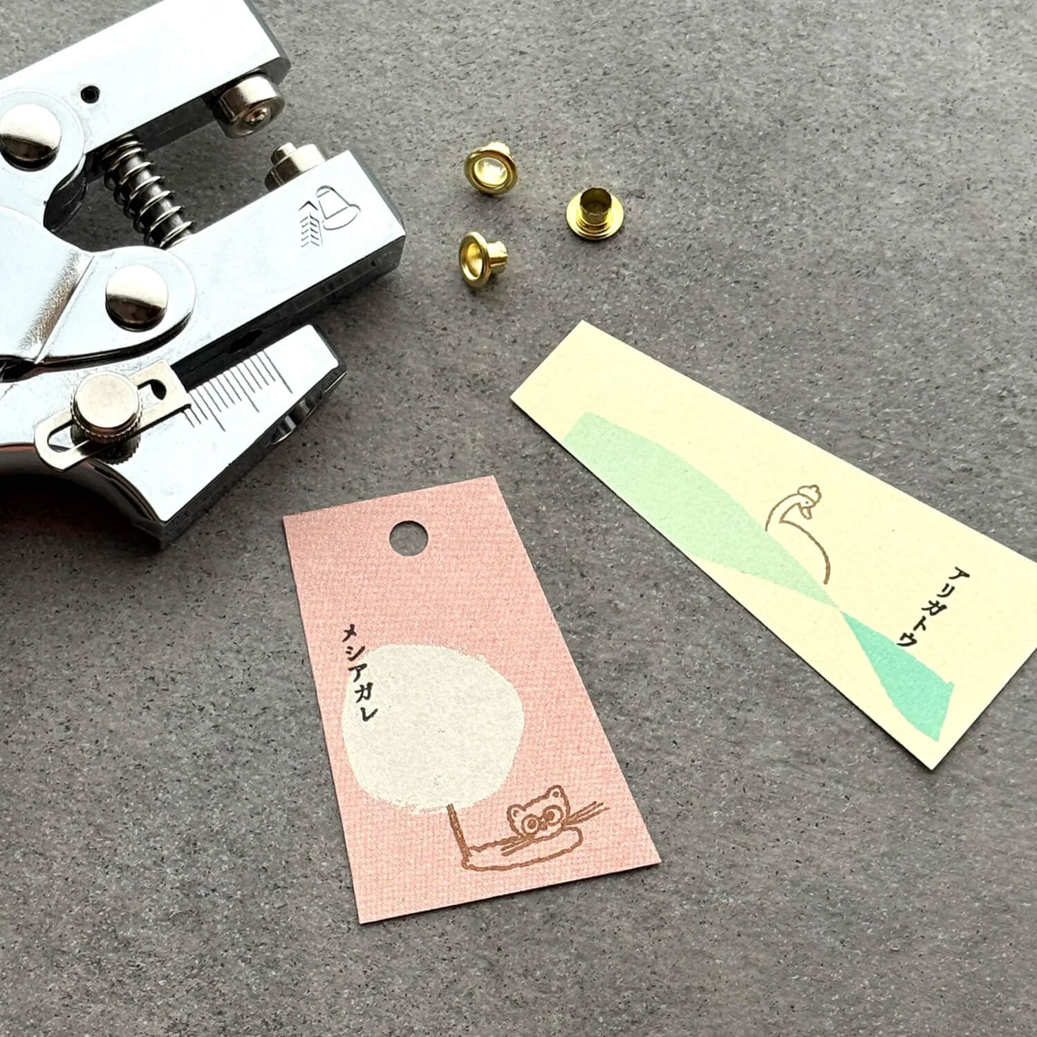 Tobimatsu Shoichiro × Mizushima Jizai Stamp Log – Cheering Animals