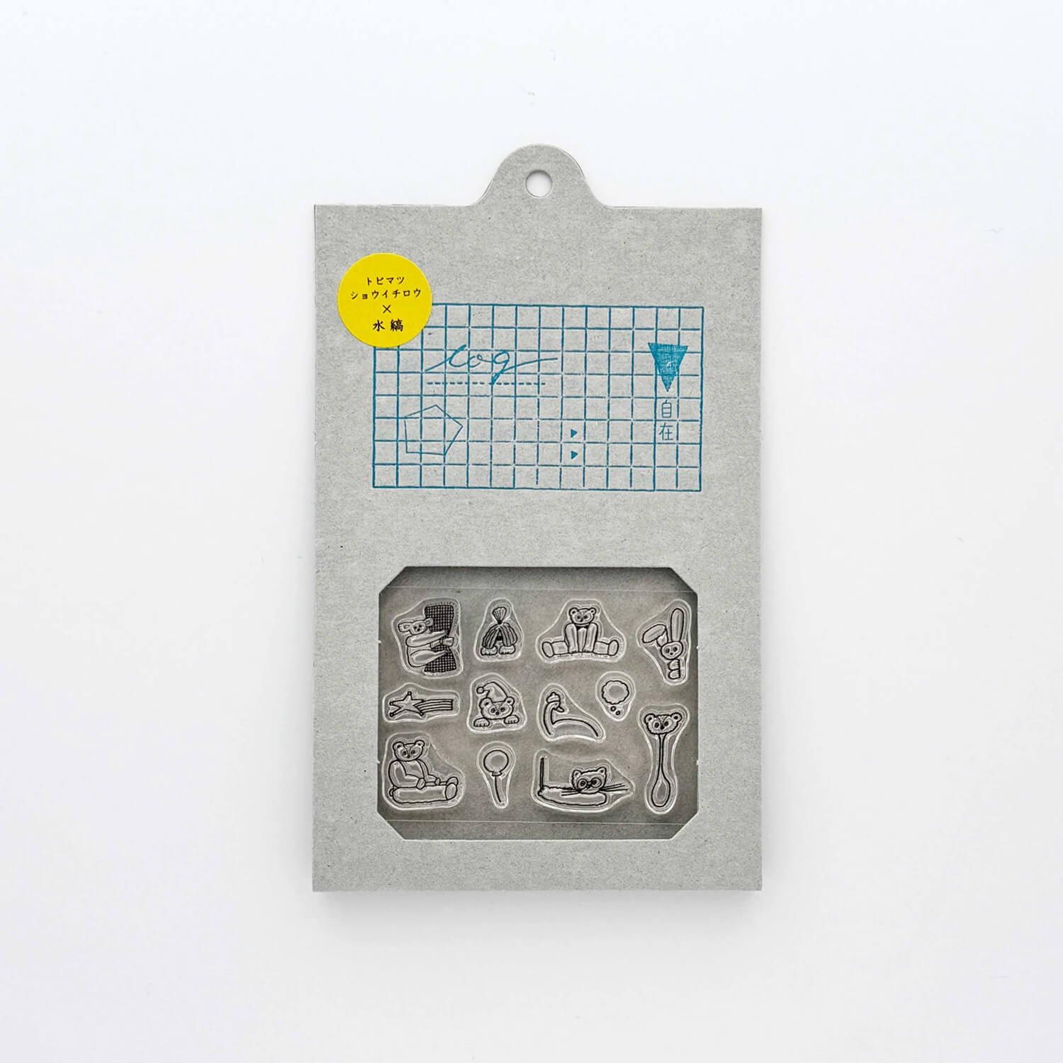 Tobimatsu Shoichiro × Mizushima Jizai Stamp Log – Cheering Animals