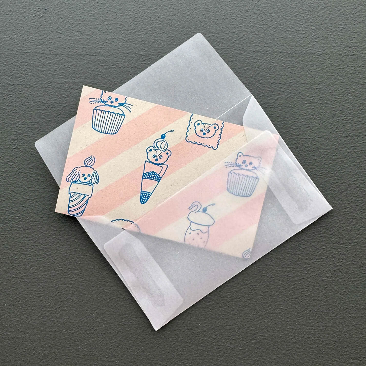 Tobimatsu Shoichiro × Mizushima Small Letter Set – Topping Animals