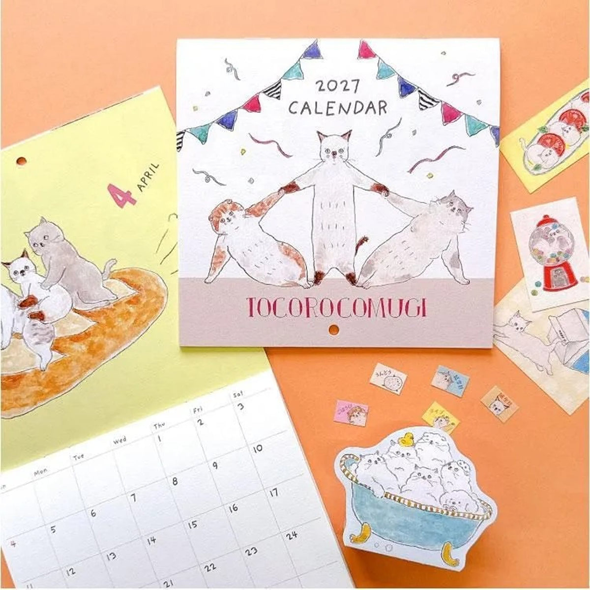 Tocoro Comugi 2027 Calendar