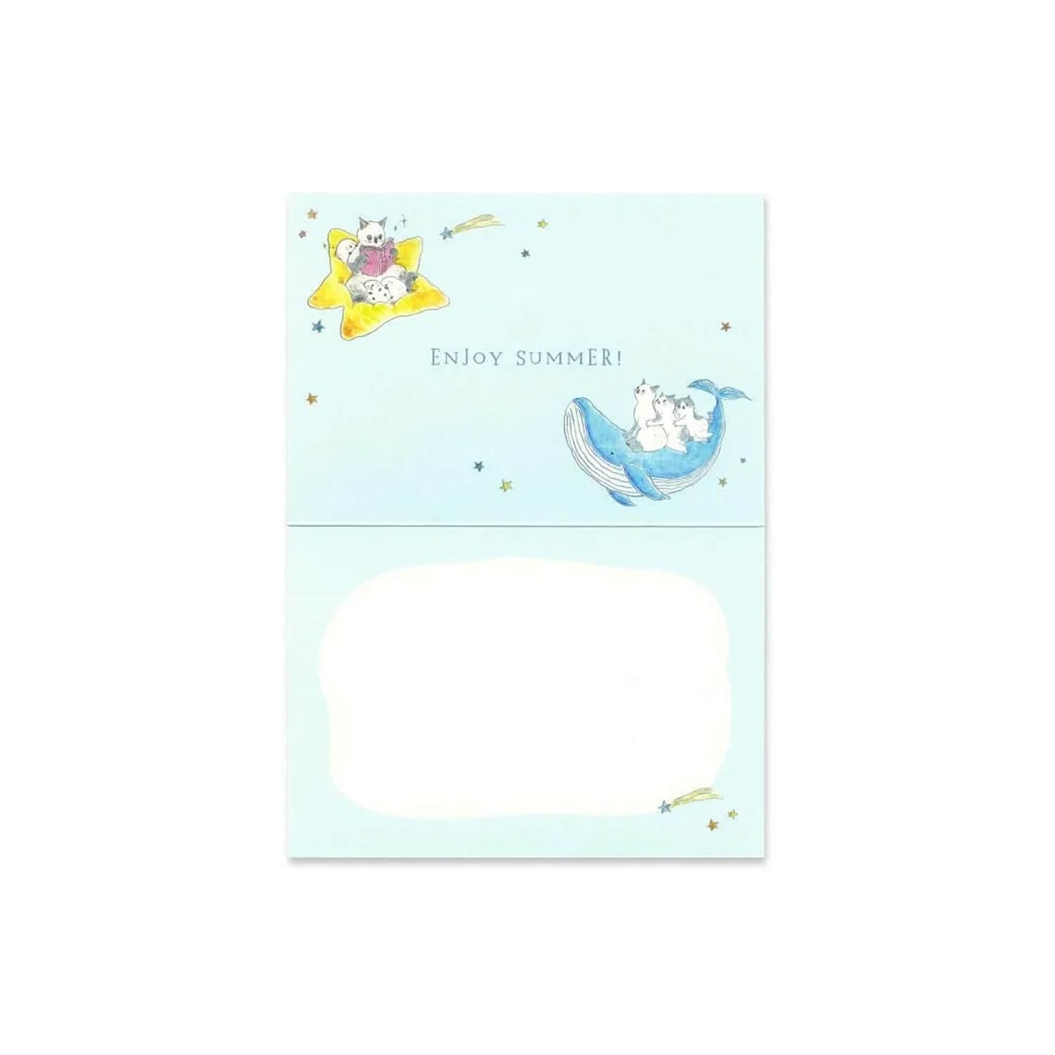 Tocoro Comugi 3D All Occasion Greeting Card – Whale