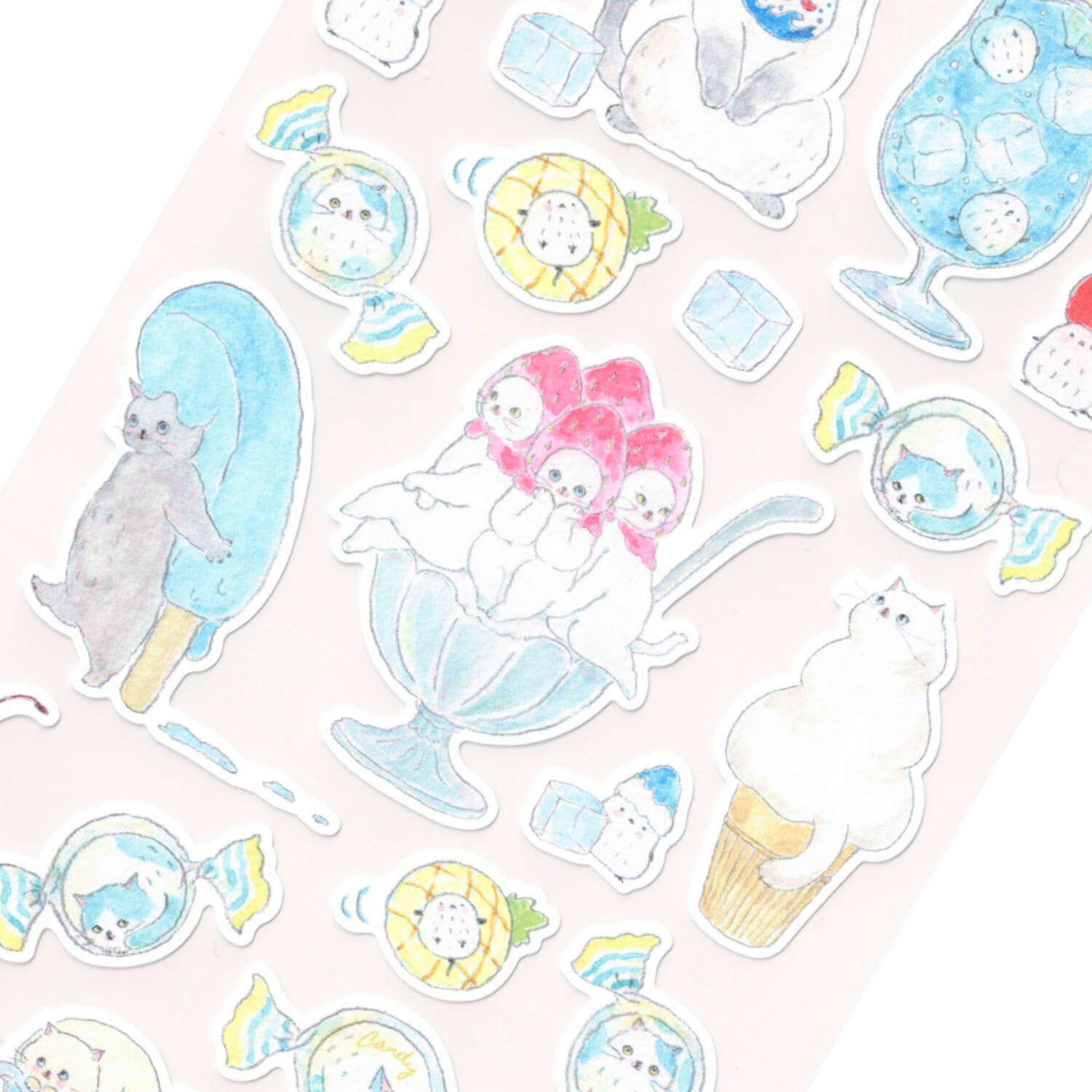 Tocoro Comugi Cotton Stickers – Ice Cream
