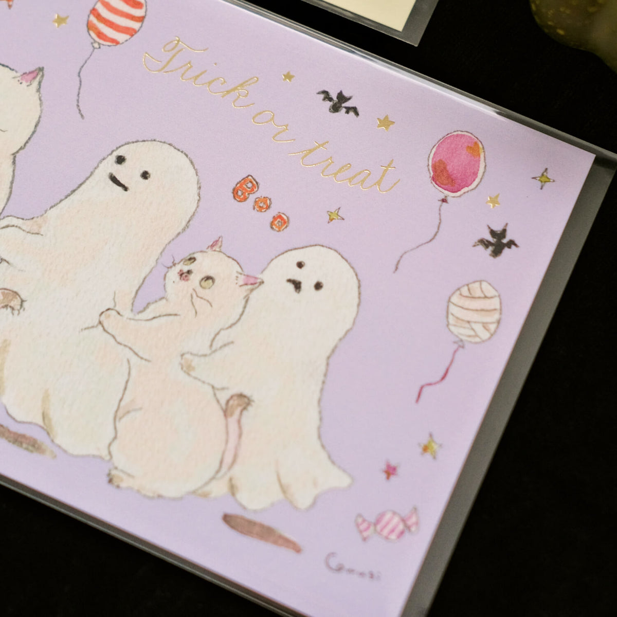 Tocoro Comugi Halloween Postcard – Halloween Ghost Audition