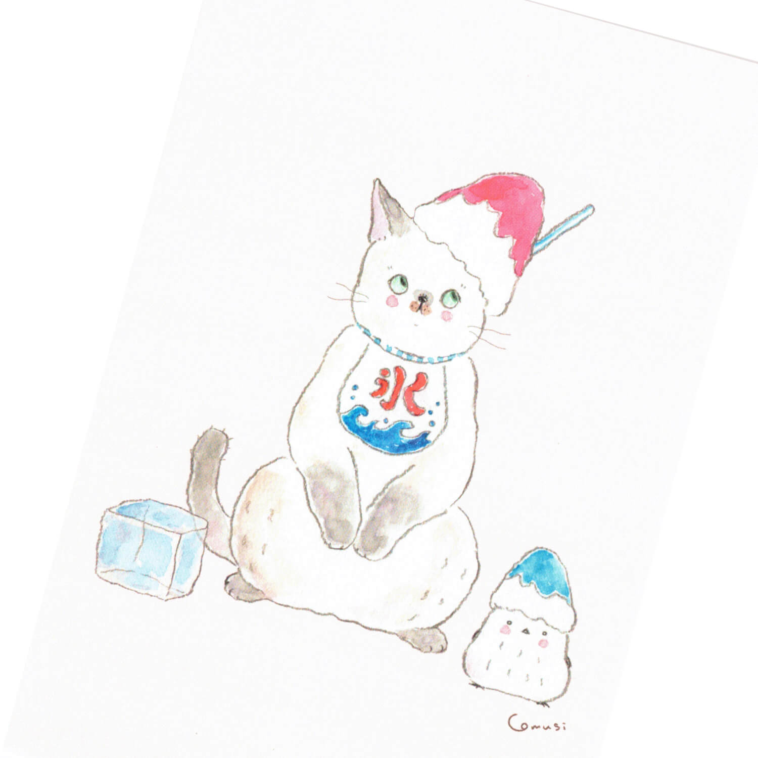 Tocoro Comugi Summer Postcard – Shaved Ice