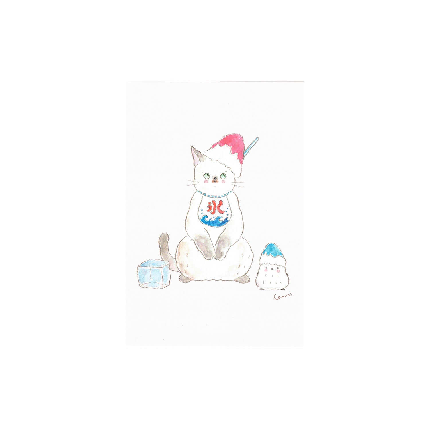 Tocoro Comugi Summer Postcard – Shaved Ice
