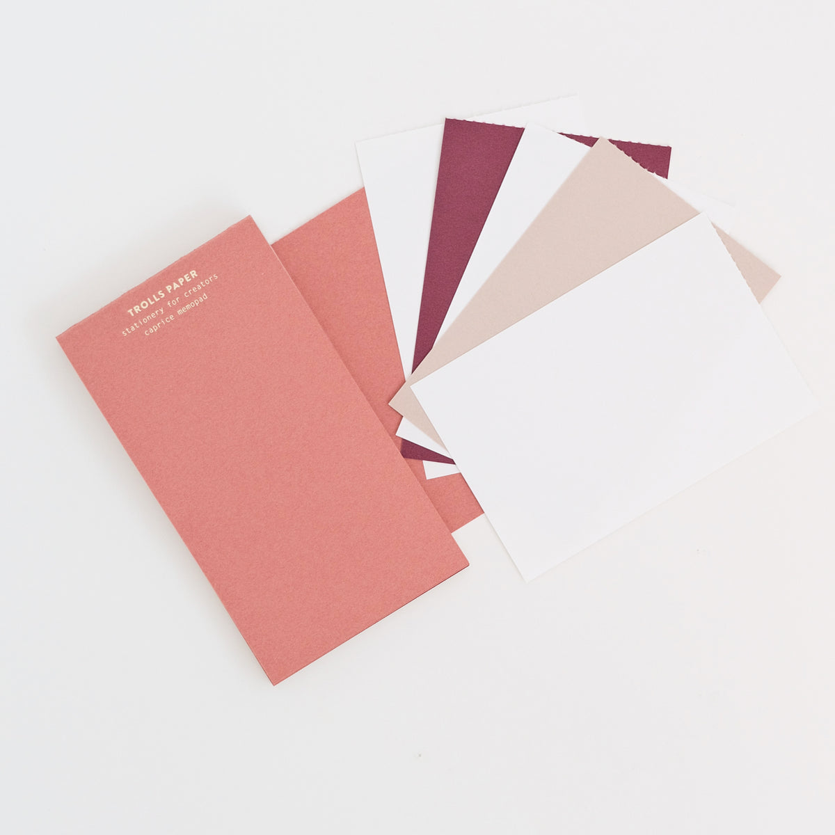 Trolls Paper Caprice Memo Pad - Rose